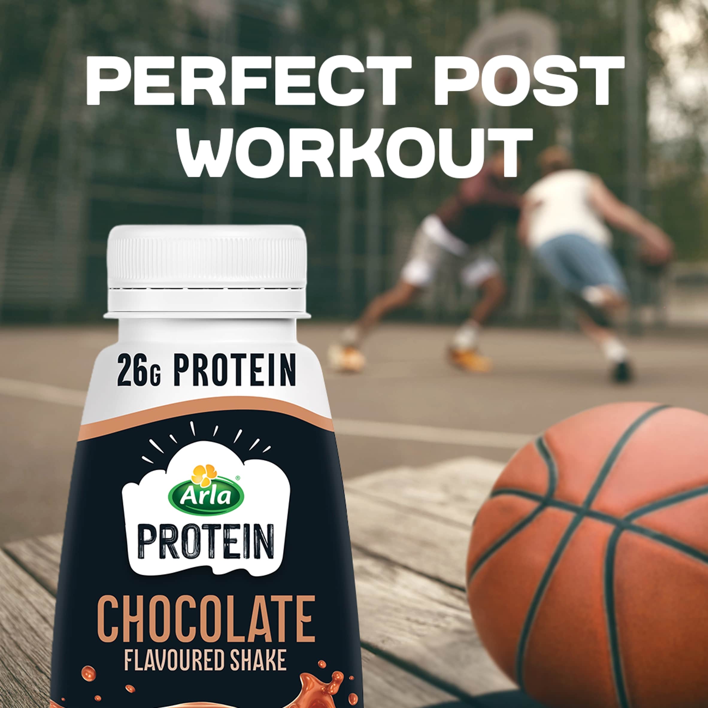 Arla Protein Chocolate Milk Shake 482ml thumbnail 2