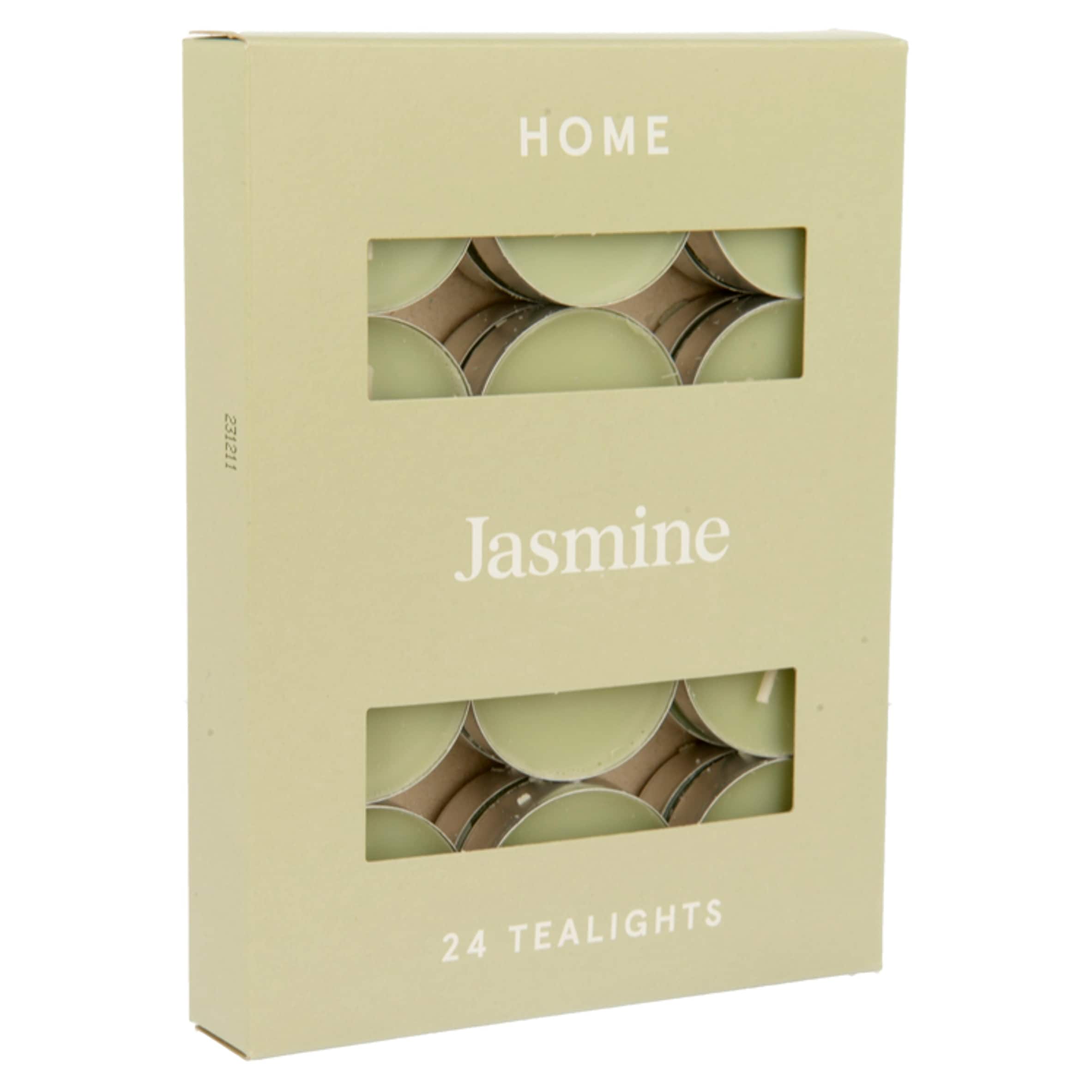 F&F Home Scented Tealights Jasmine 24 Pack