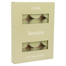F&F Home Scented Tealights Jasmine 24 Pack