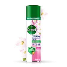 Dettol All In One Disinfectant Spray Orchard Blossom 300ml thumbnail 2