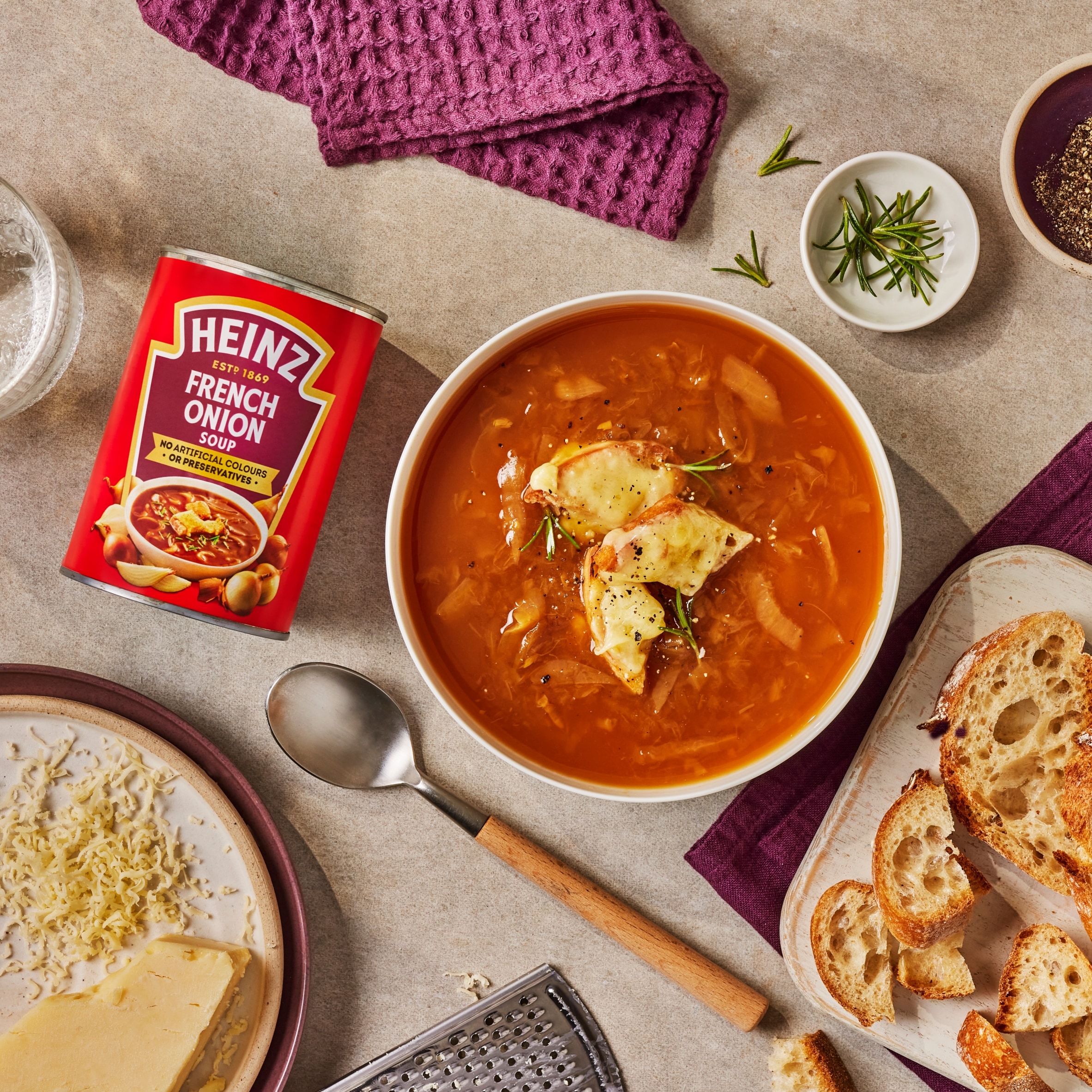 Heinz French Onion Soup 400G thumbnail 3