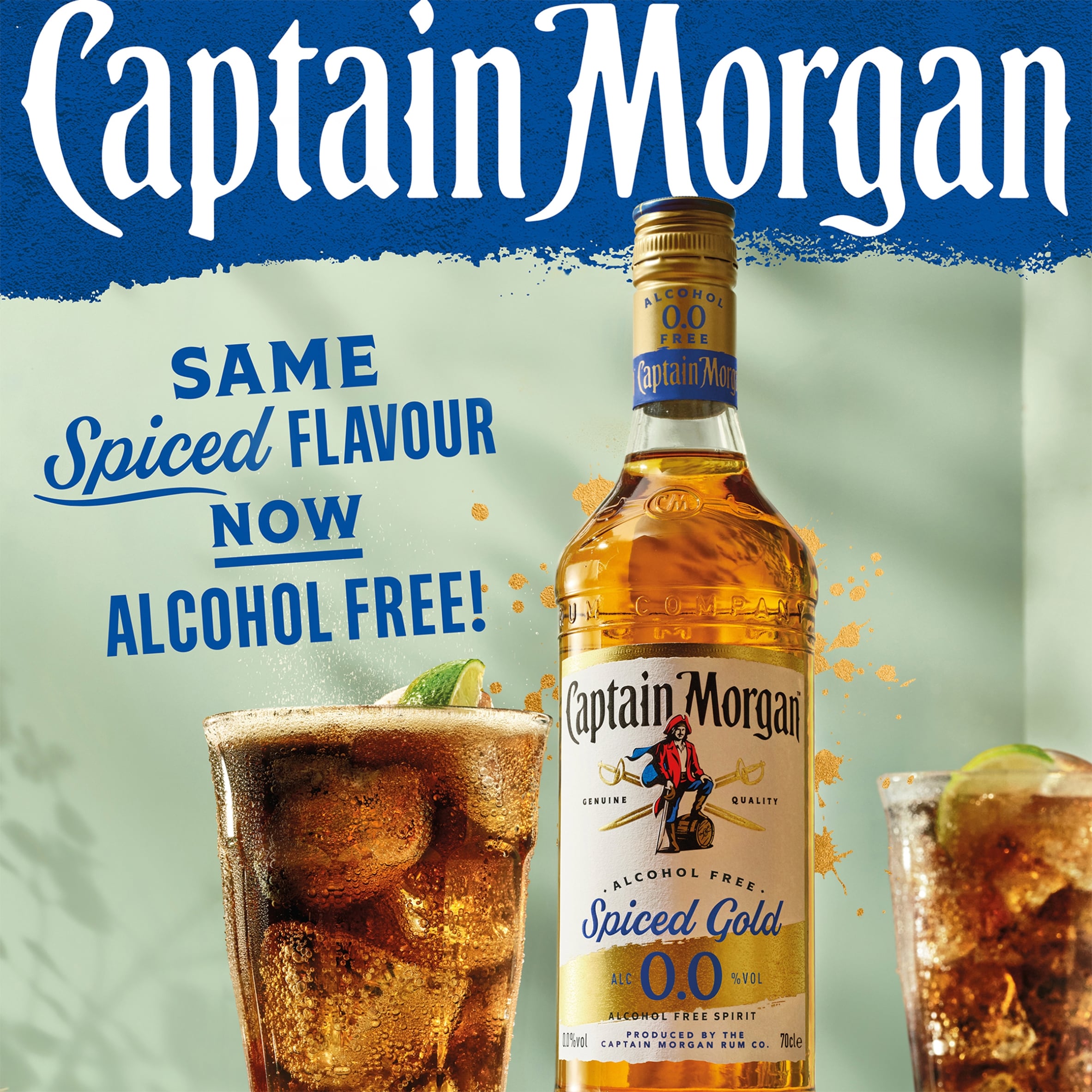 Captain Morgan Alcohol Free Spirit - Spiced Gold 70cl thumbnail 3