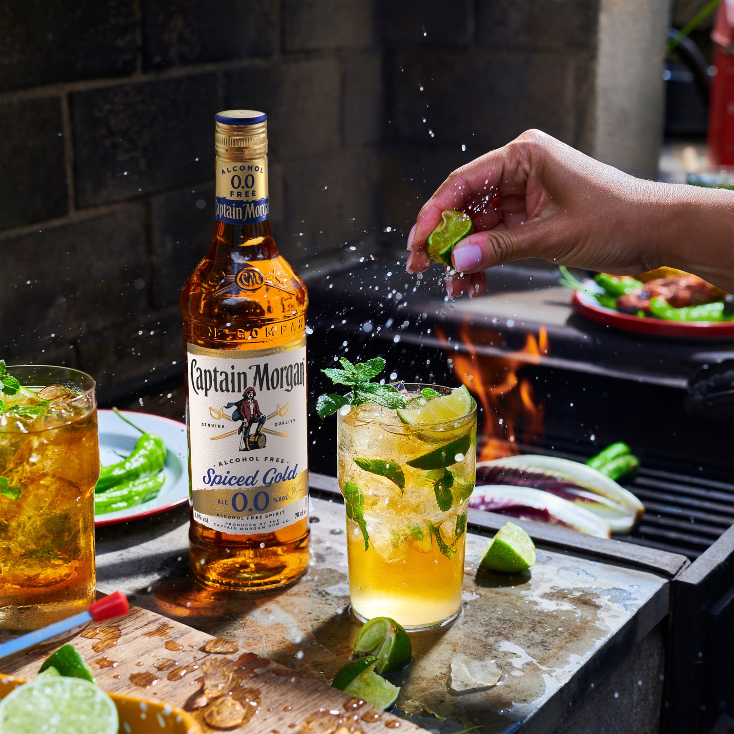 Captain Morgan Alcohol Free Spirit - Spiced Gold 70cl thumbnail 4