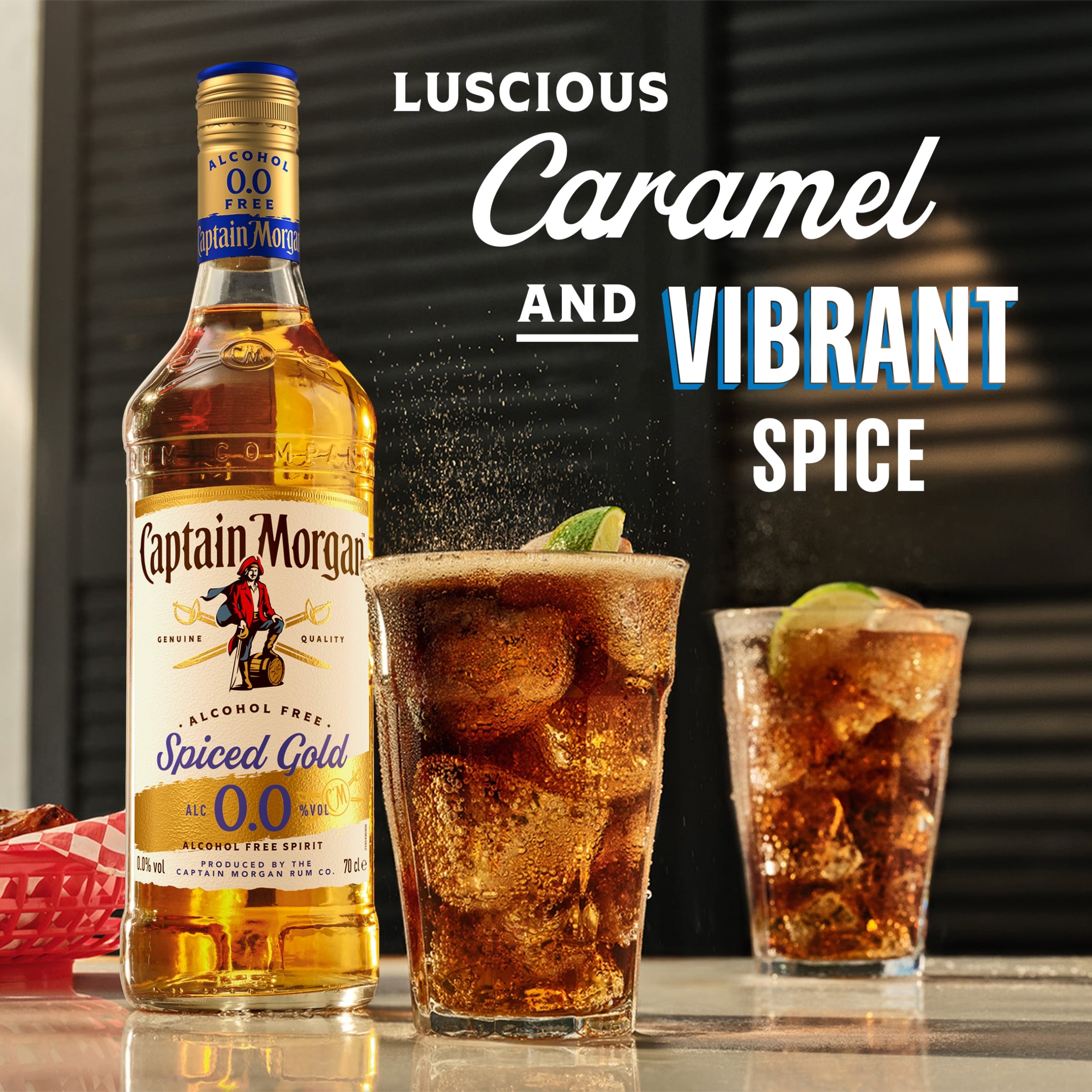 Captain Morgan Alcohol Free Spirit - Spiced Gold 70cl thumbnail 5