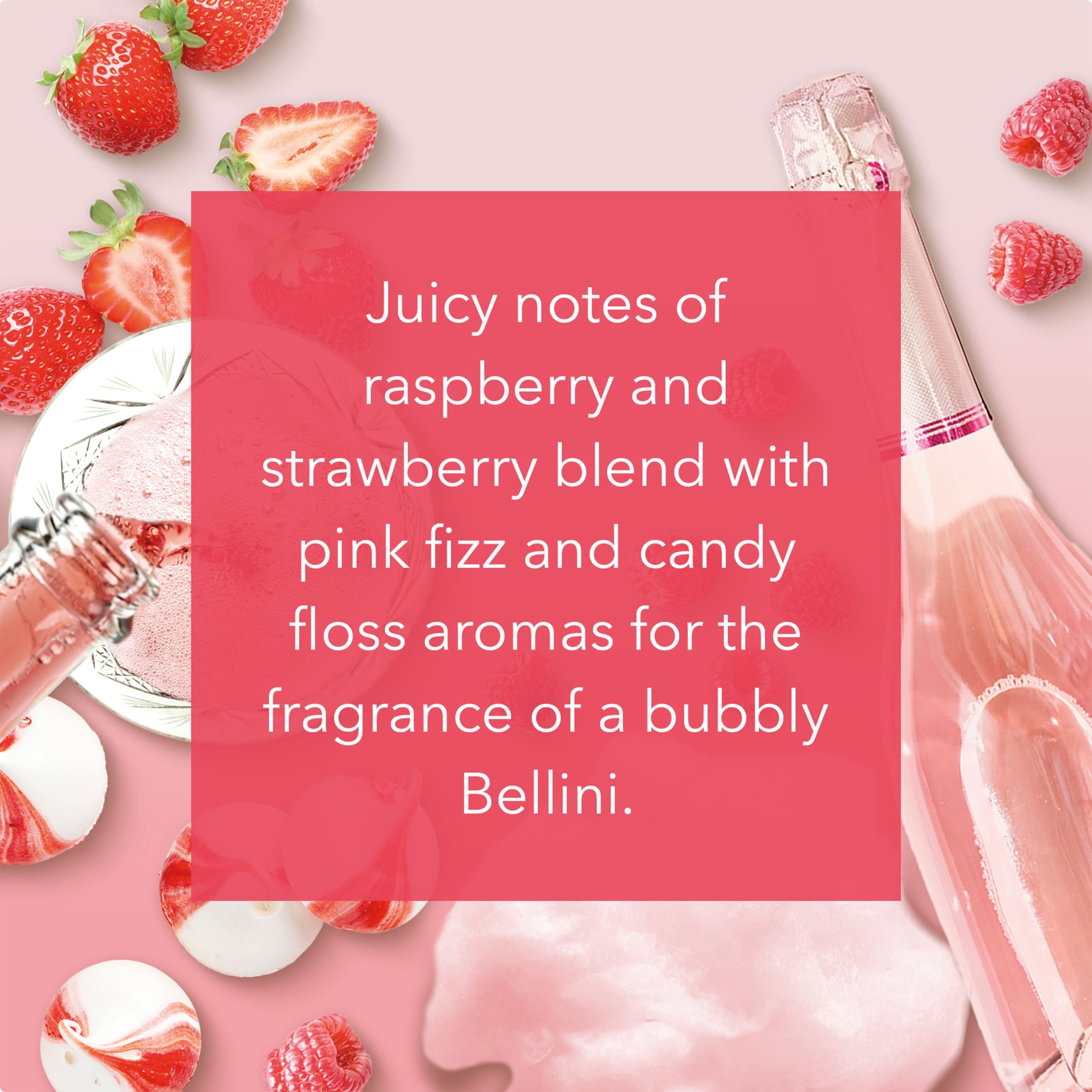 Yankee HI Berry Kiss Bellini Wax Melts 75g  thumbnail 2