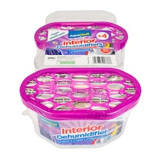 OTL AQUAVAULT INTERIOR DEHUMIDIFIERS LAVENDER X 4