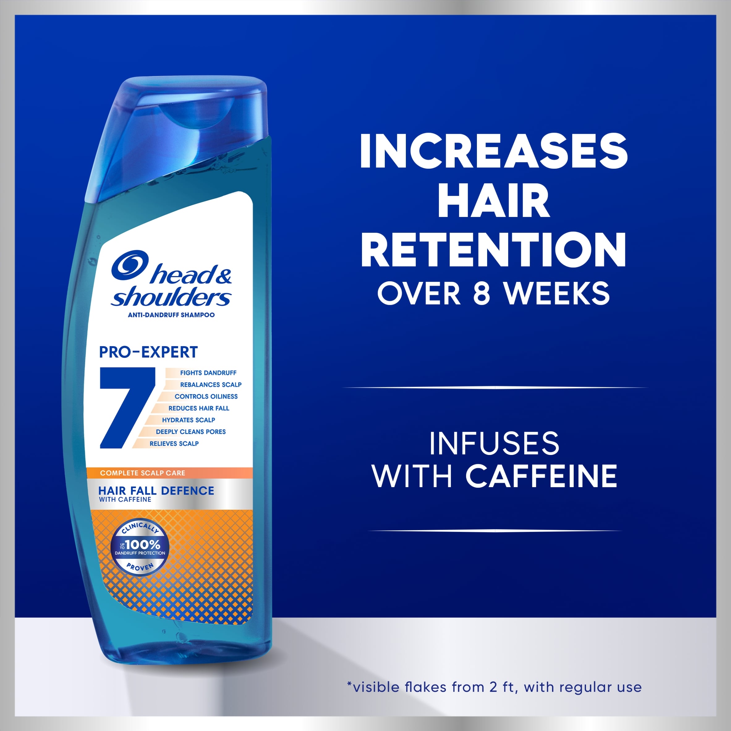  Head & Shoulders Pro-Expert 7 Hair Fall Defence Shampoo 300ml thumbnail 4