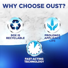 Oust All Purpose Descaler Sachet 3 x 25ml Pack thumbnail 2
