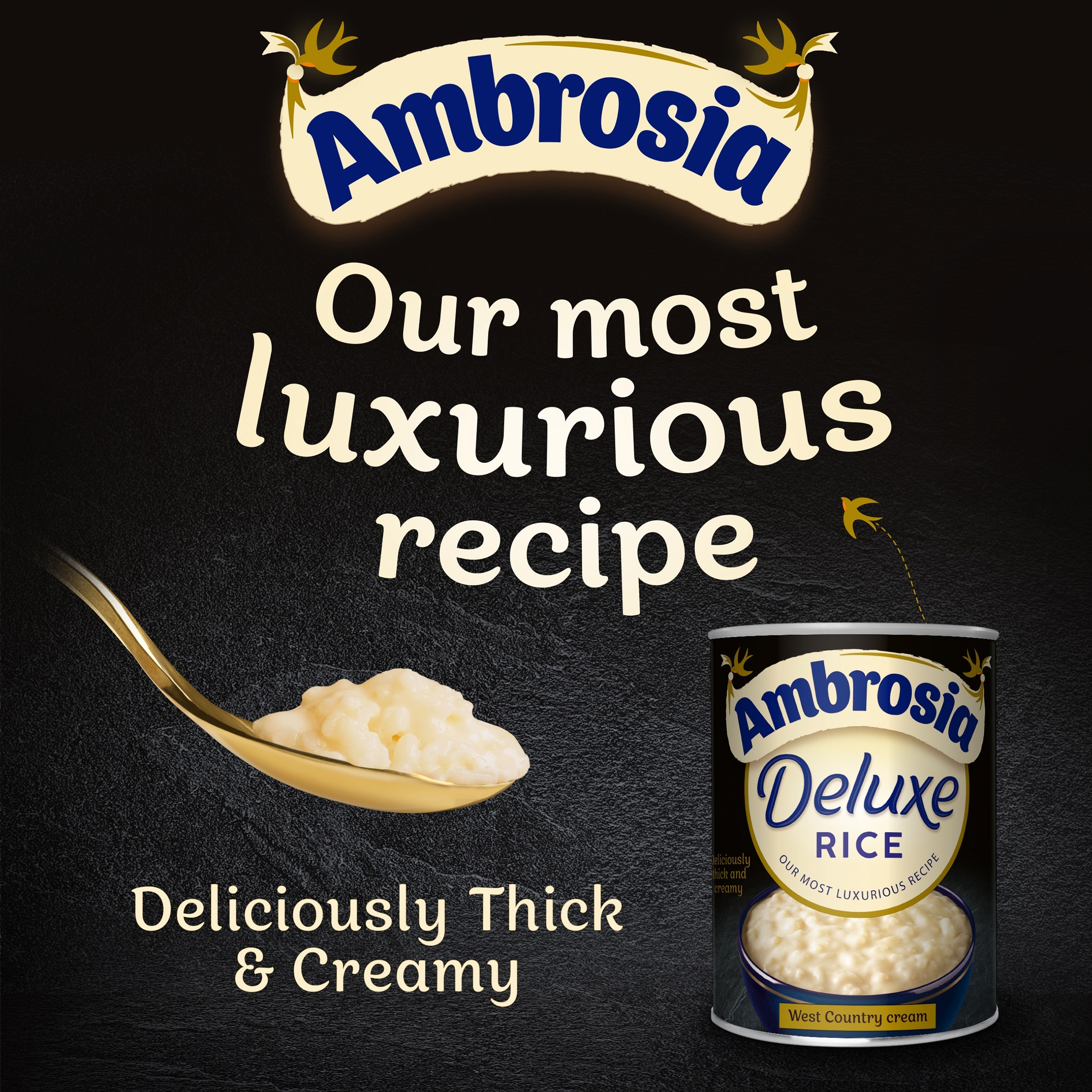 Ambrosia Deluxe Rice Pudding Dessert 400G thumbnail 3