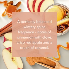 Yankee Cinnamon Cider Candle 200g thumbnail 2