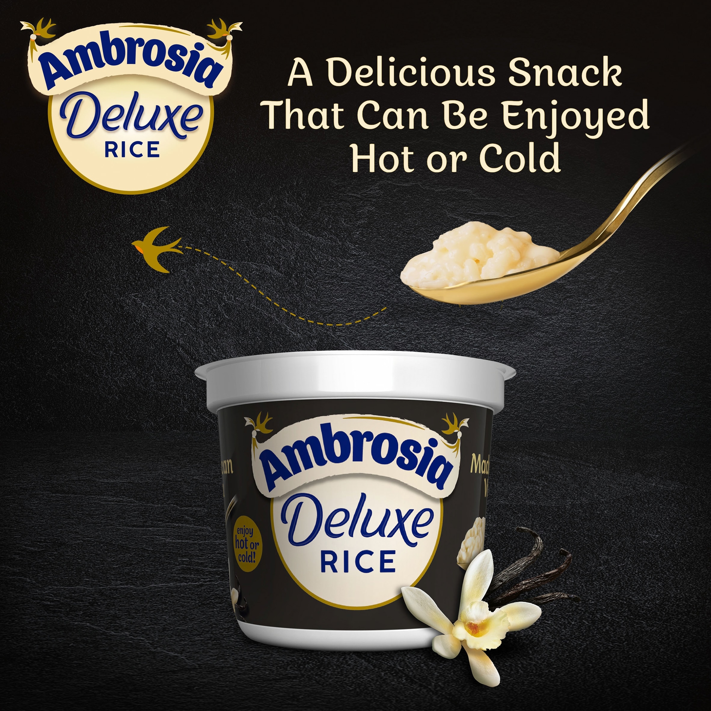 Ambrosia Deluxe Rice Pudding - Madagascan Vanilla 2 x 110g thumbnail 5