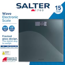 Salter Black Two Tone Electronic Scale