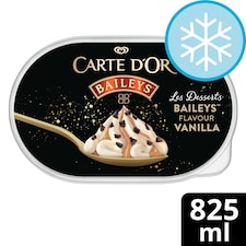 Carte D'Or Baileys Ice Cream Tub 825ml