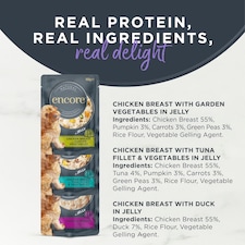 Encore Finest Selection In Jelly Dog Pouches 5X100g thumbnail 2