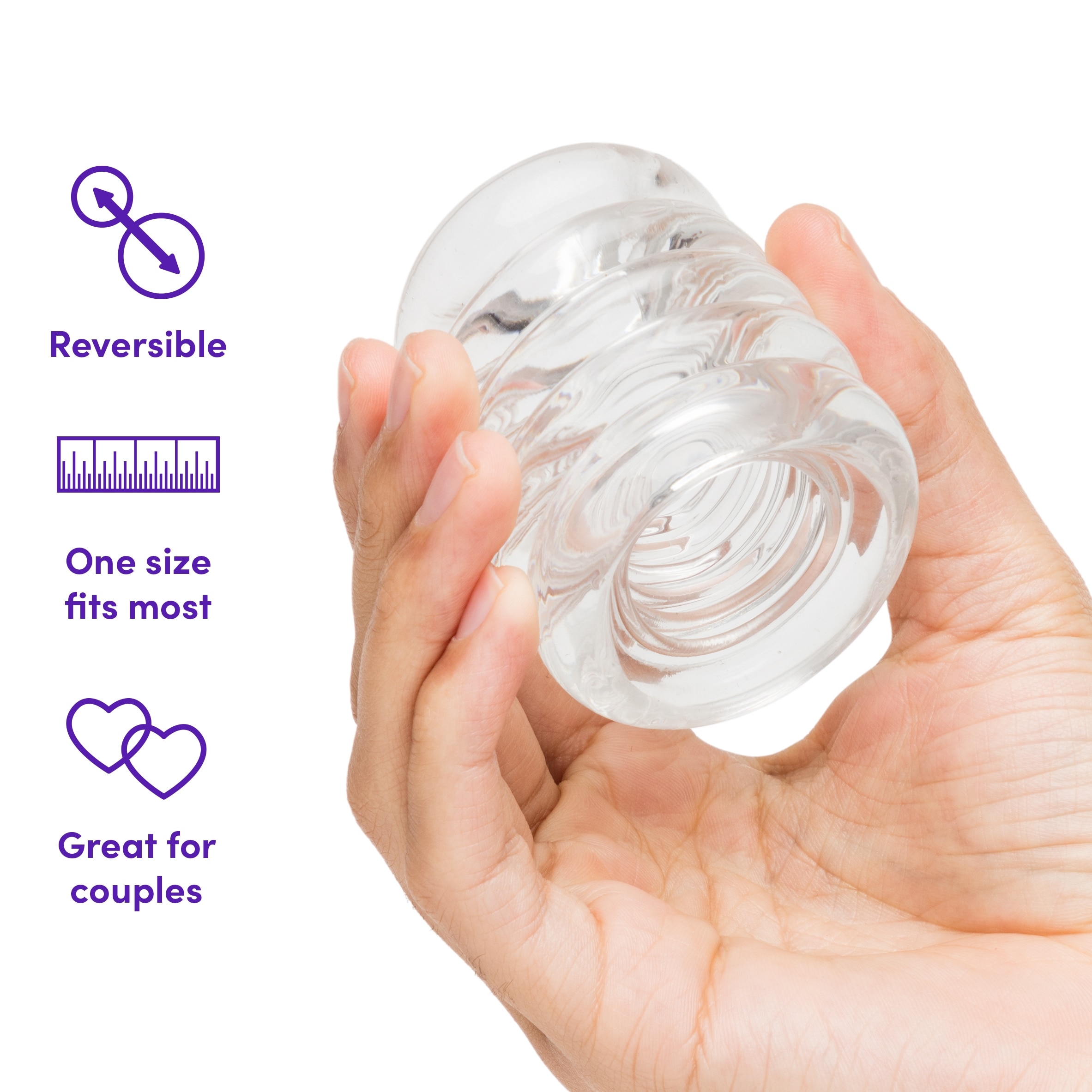 Lovehoney Boost Men's Reversible Stroker thumbnail 2