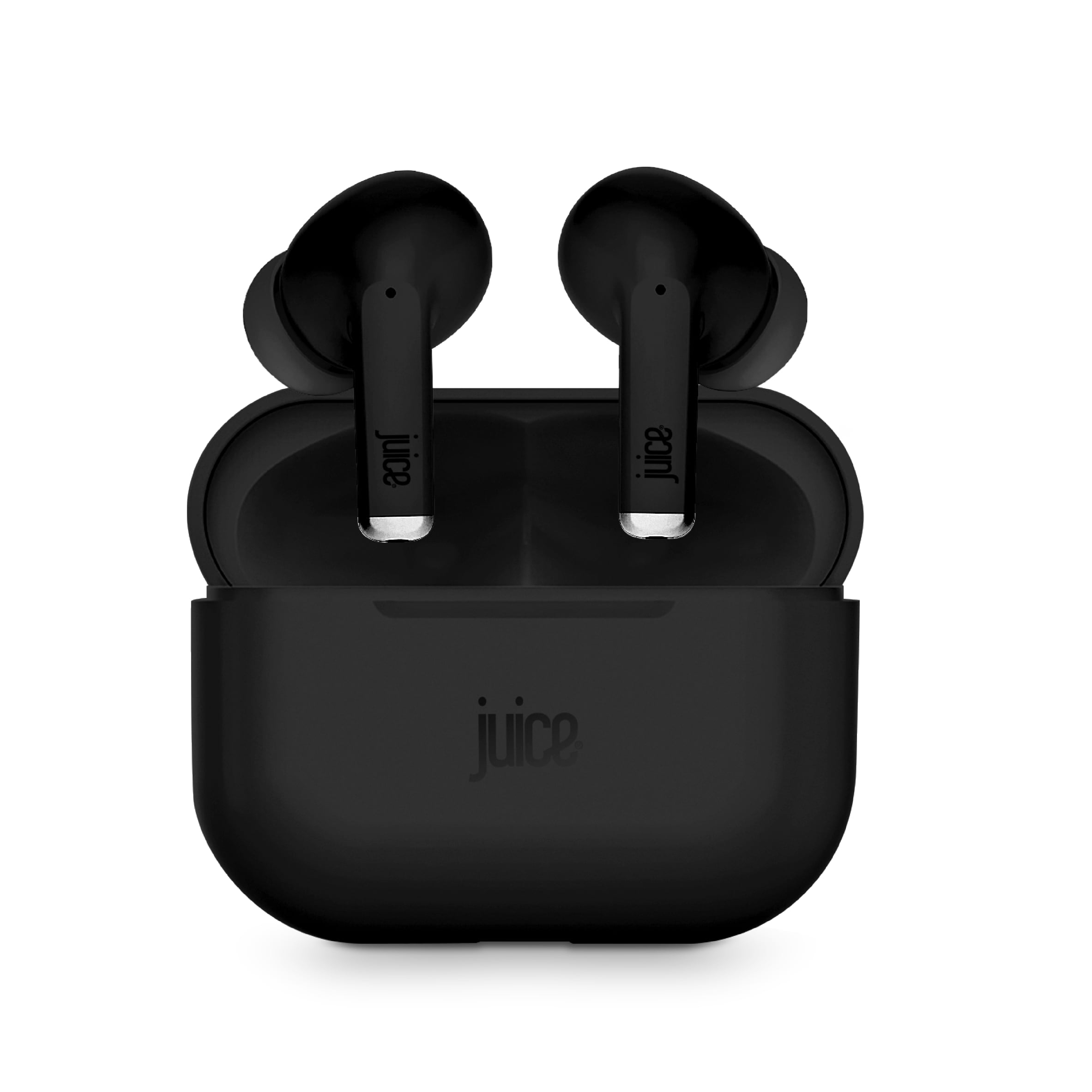 Juice Airphones Go True Wireless Bluetooth In Ear Headphones Black thumbnail 2