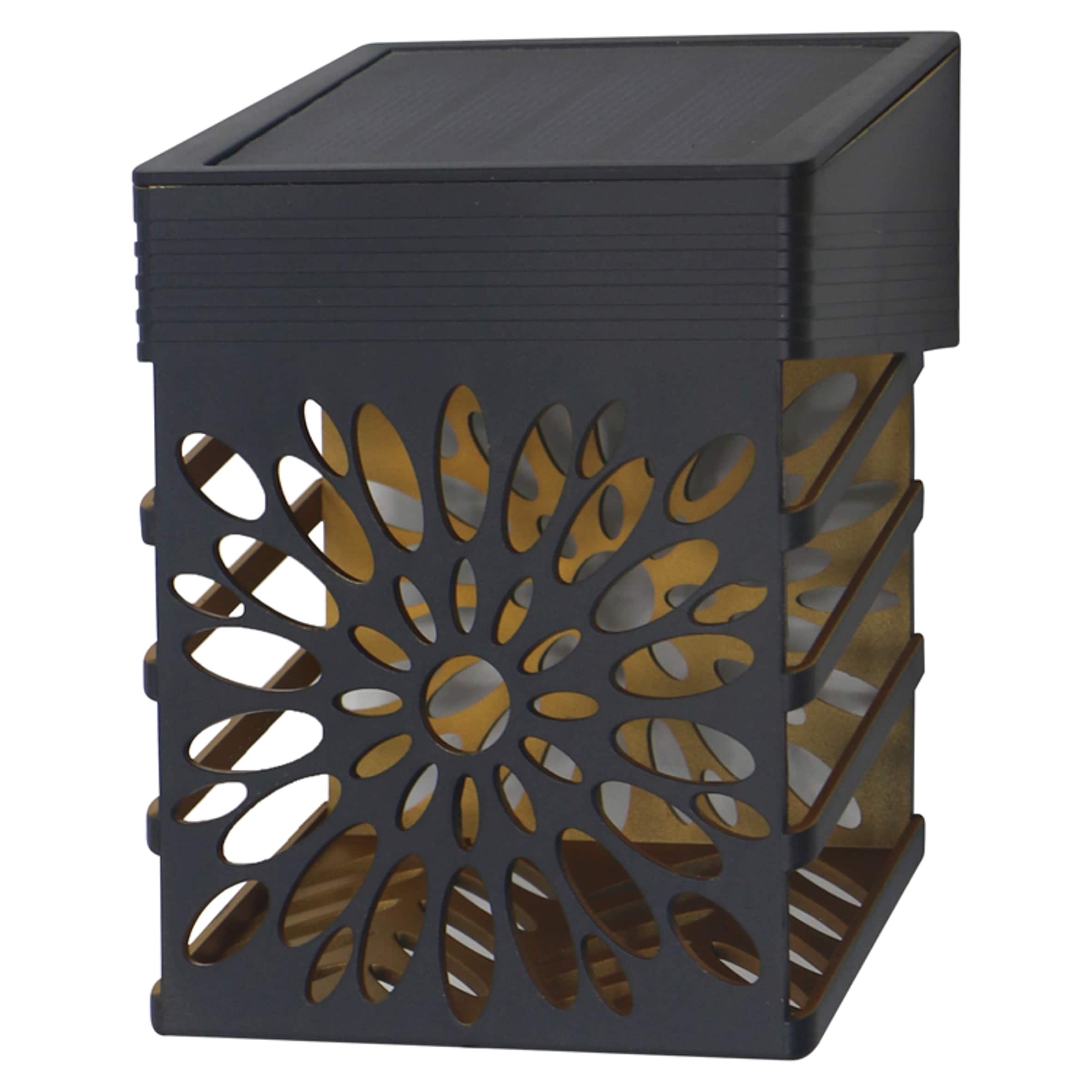 Tesco Solar Marrakech Fence Light 3pk