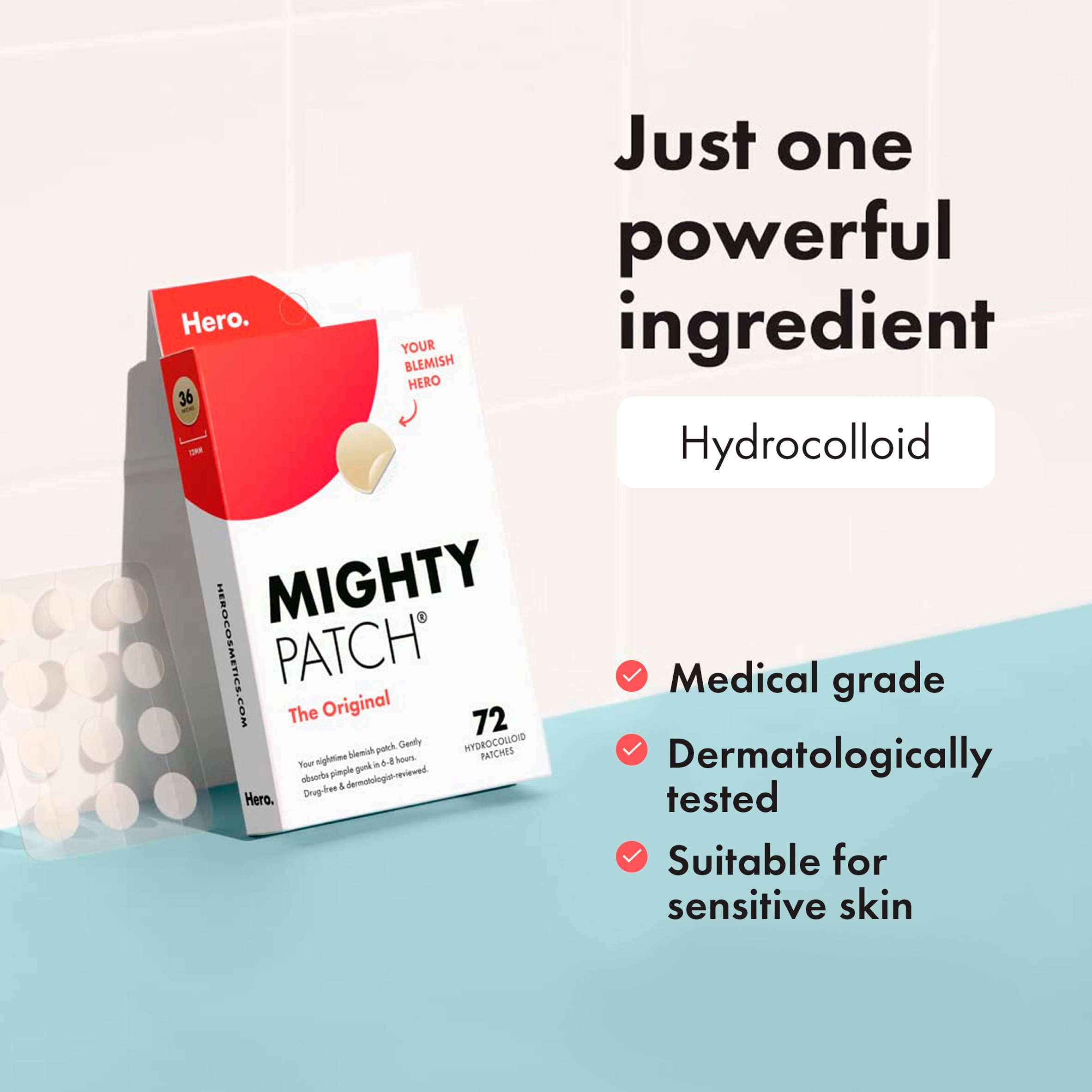 Hero Mighty Patch Original 36 pack thumbnail 2