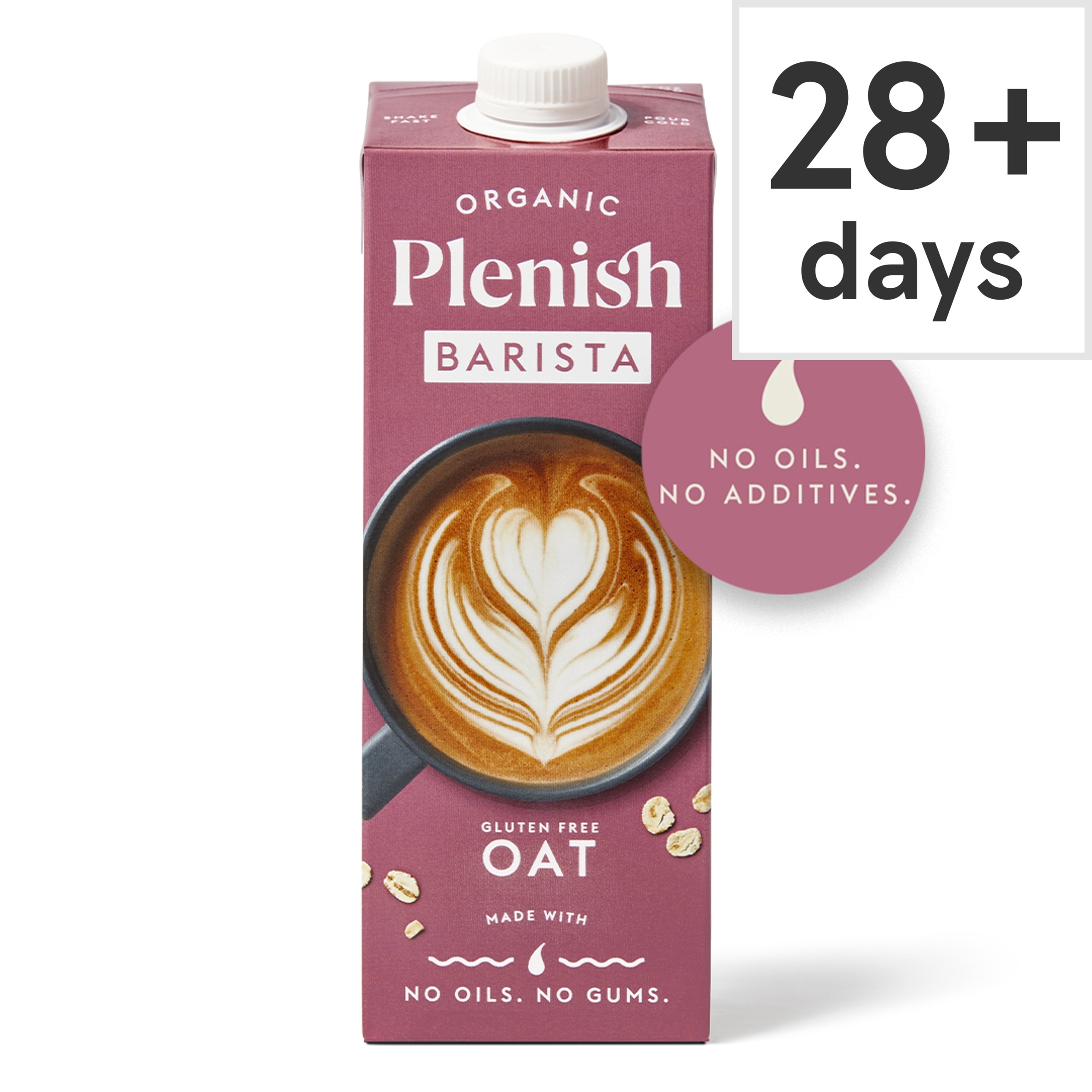 Plenish Organic Barista Gluten Free Oat Drink 1L