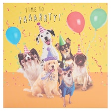 Carlton Birthday Card Time To Paaarrty!