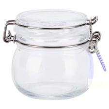 Tesco Clip Glass Spice Food Storage Jar