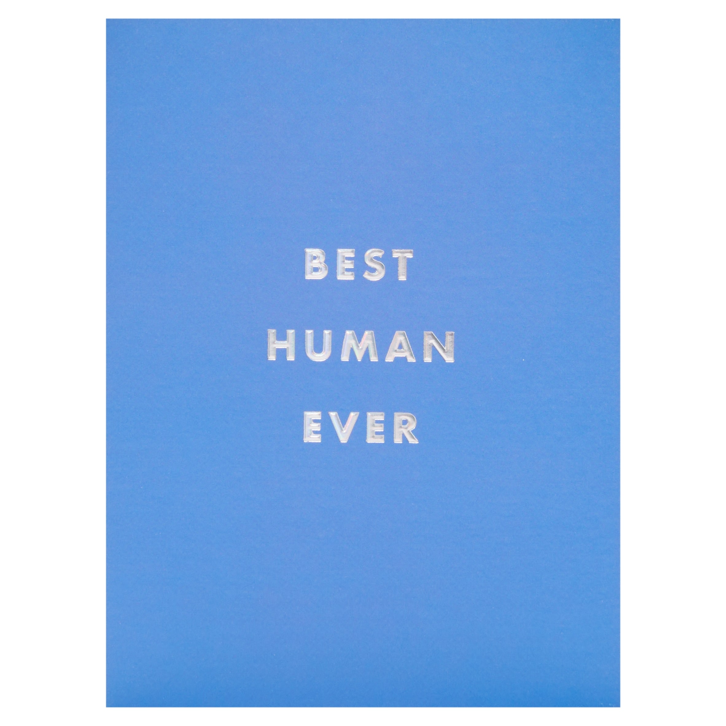 Paperchase Blank Card Best Human Ever