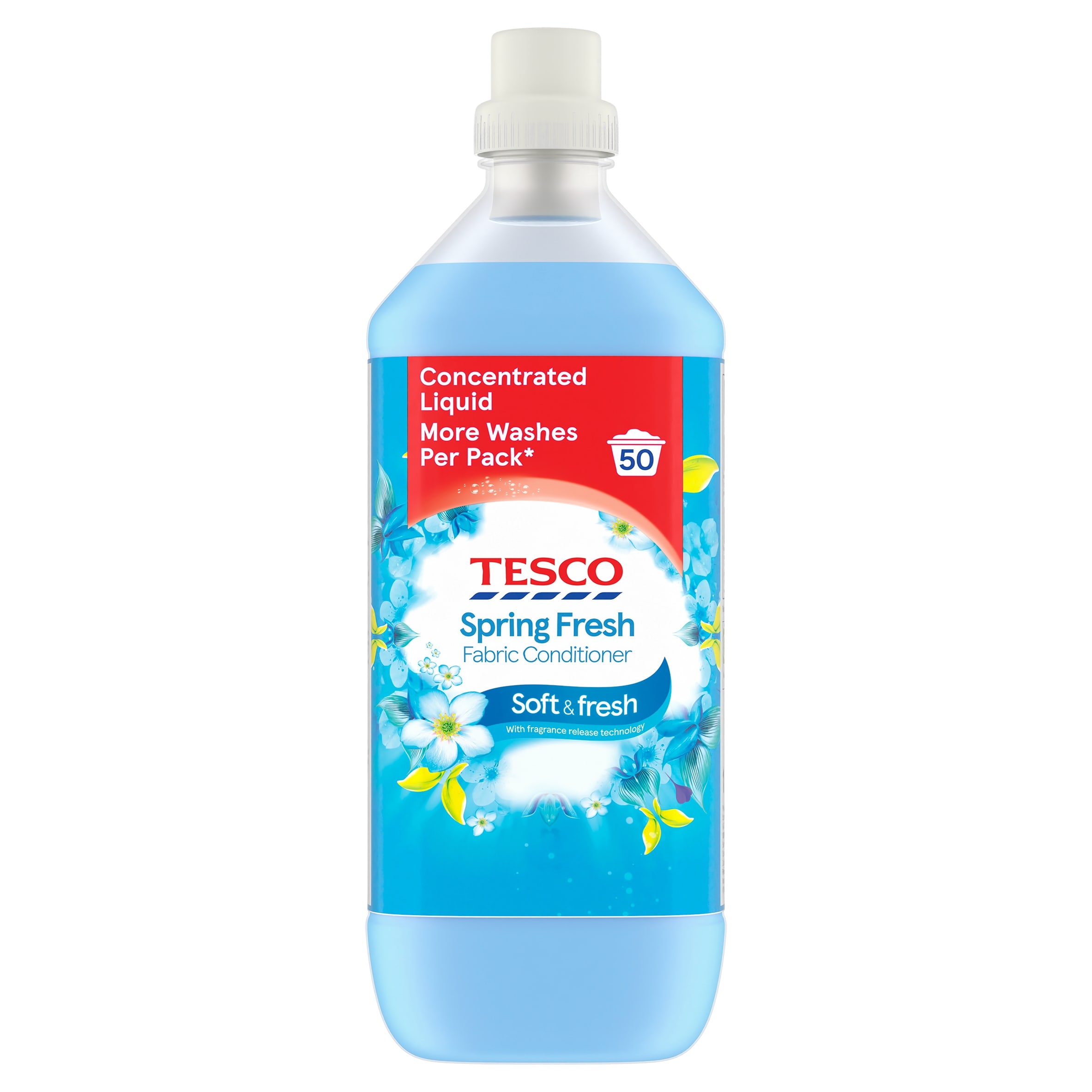 Tesco Spring Fresh Fabric Conditioner 50 Washes 1.25L