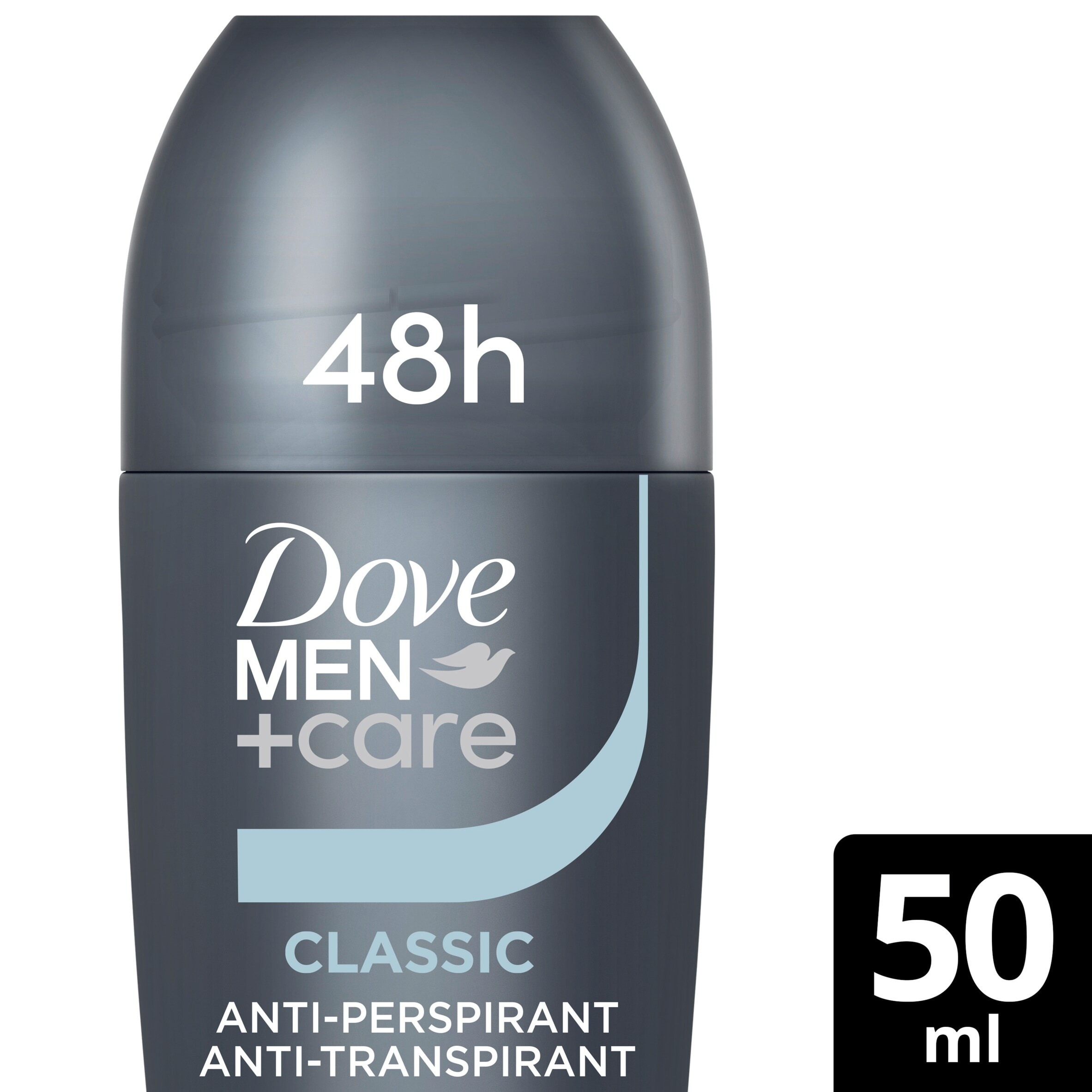 Dove Men+Care 48h Classic Roll On Antiperspirant Deodorant 50ml
