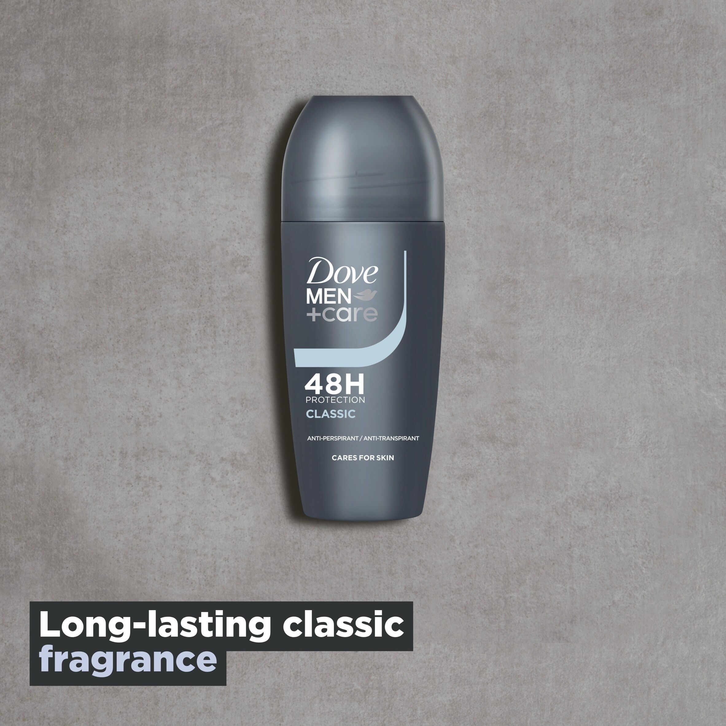 Dove Men+Care 48h Classic Roll On Antiperspirant Deodorant 50ml thumbnail 2