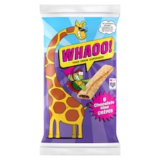 Whaoo! Chocolate Filled Crepes 6 Pack 192g