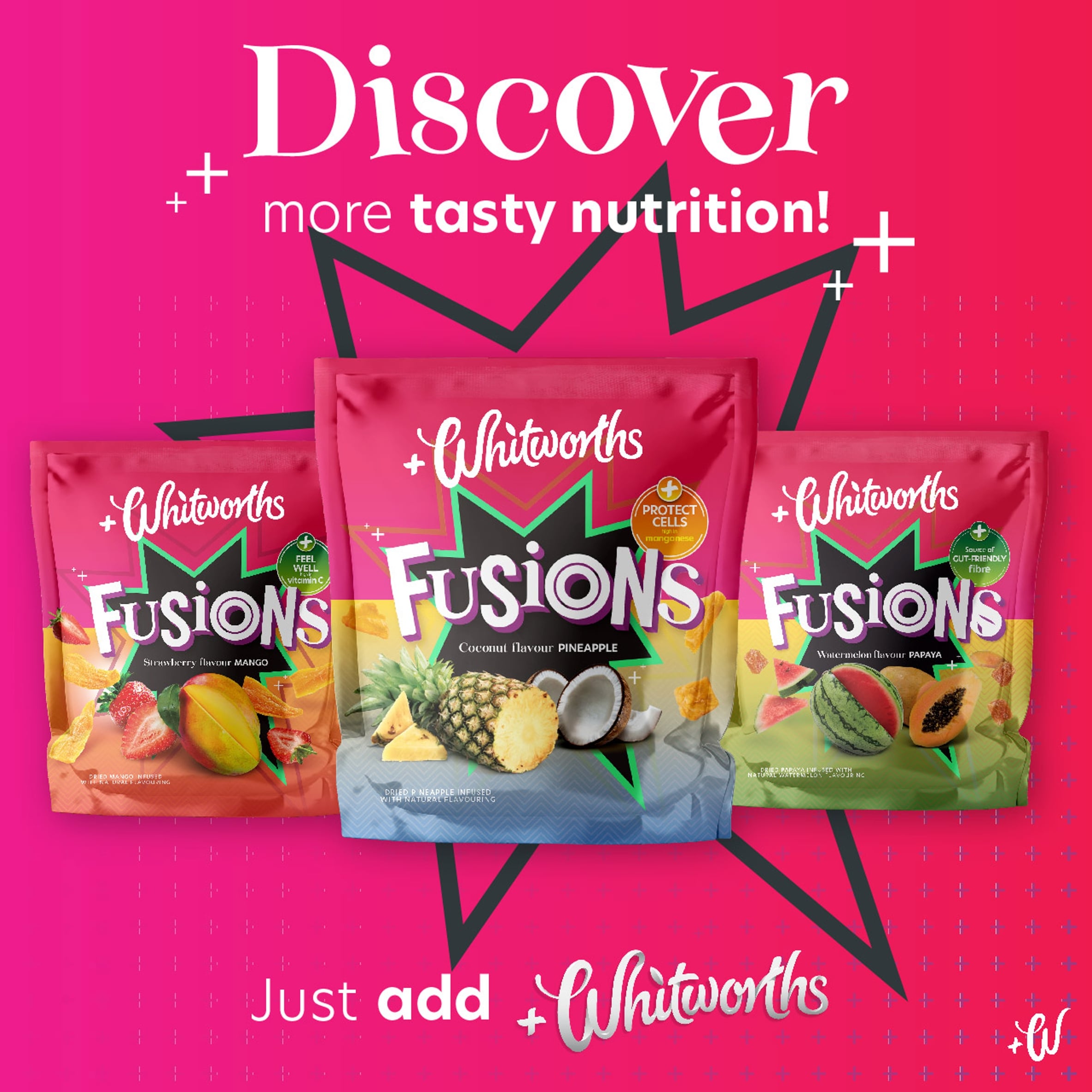 Whitworths Wondermix Feel Strong Nut Mix 190g thumbnail 4