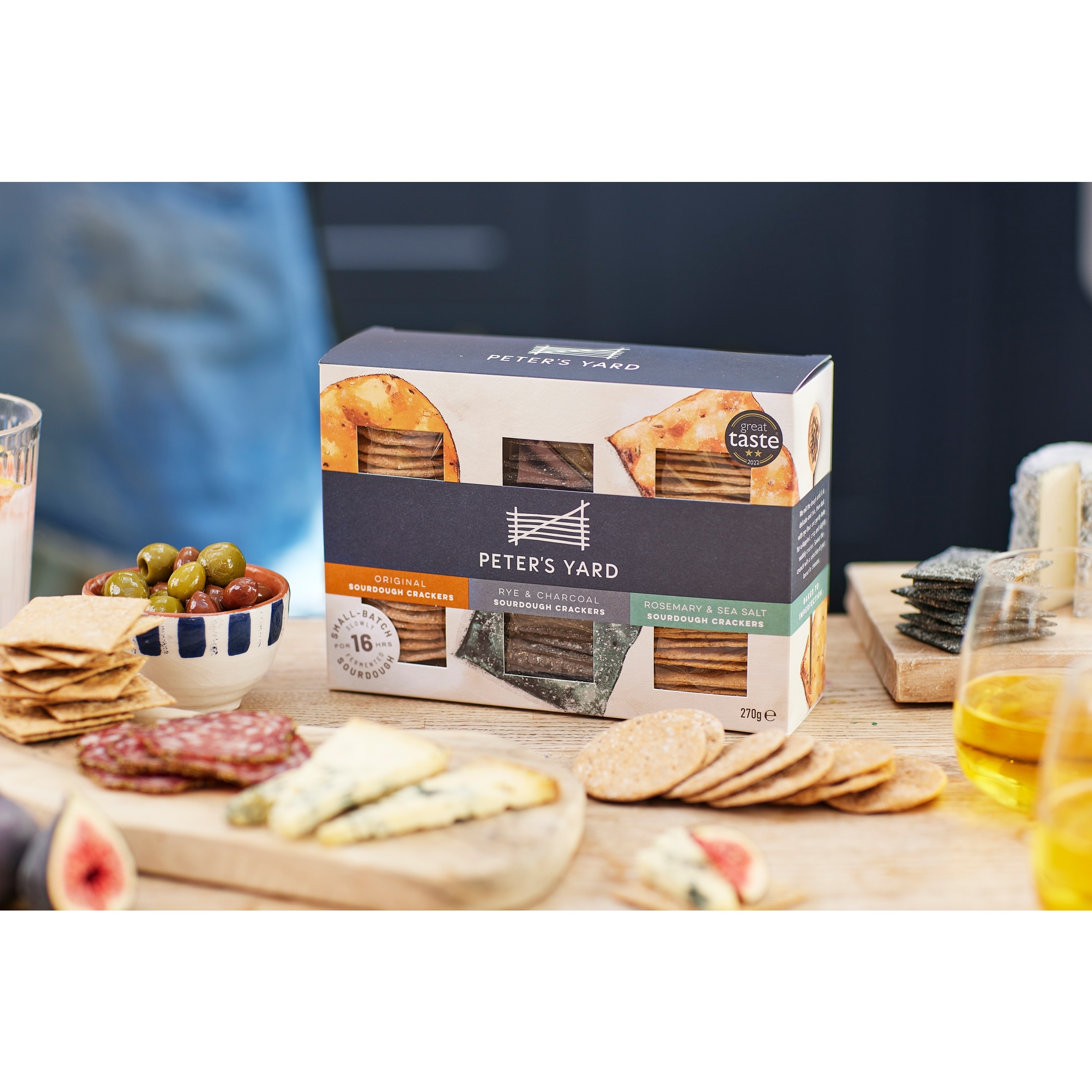 Peter's Yard Sourdough Cracker Selection Box 270g thumbnail 3