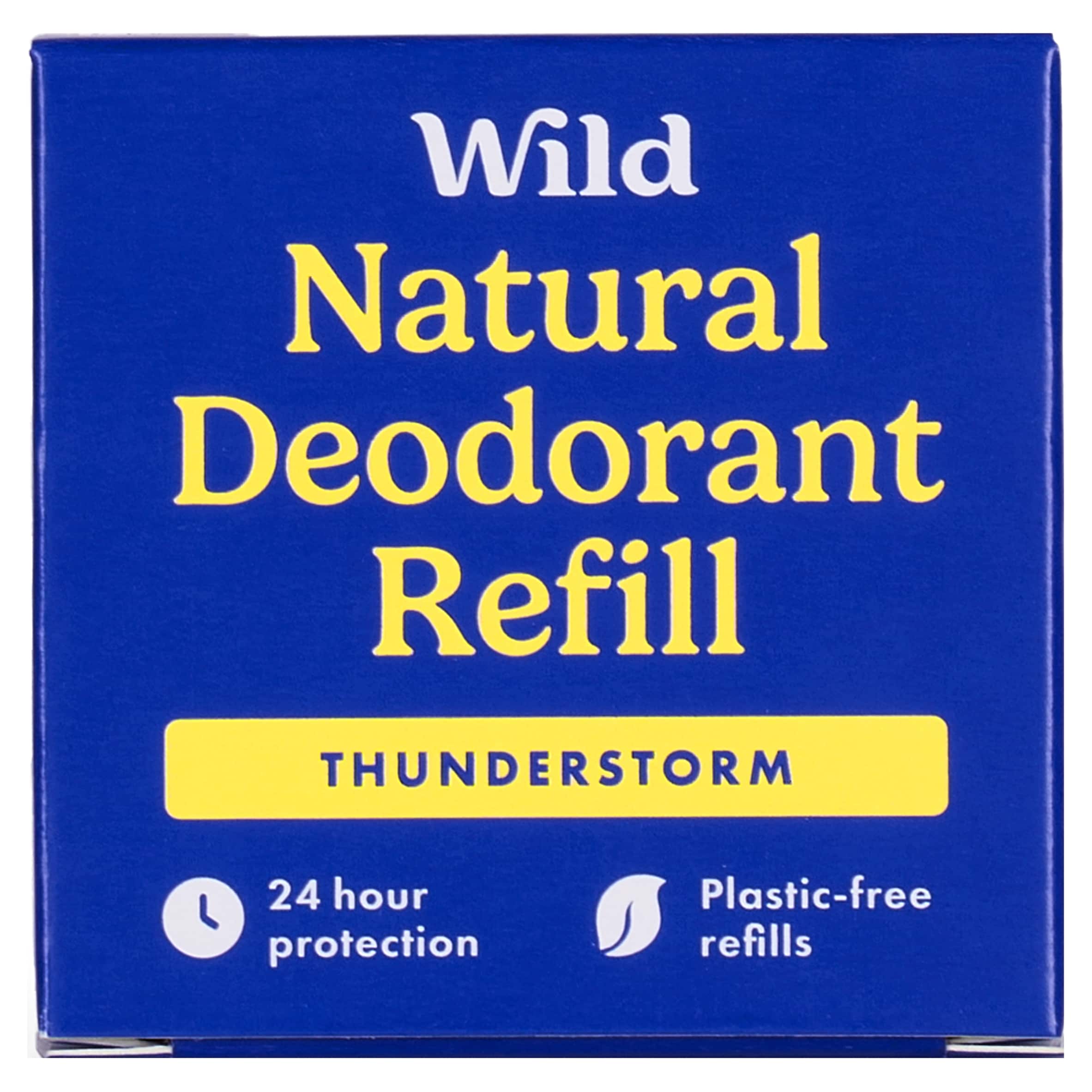 Wild Natural Deodorant Refill Thunderstorm 40g