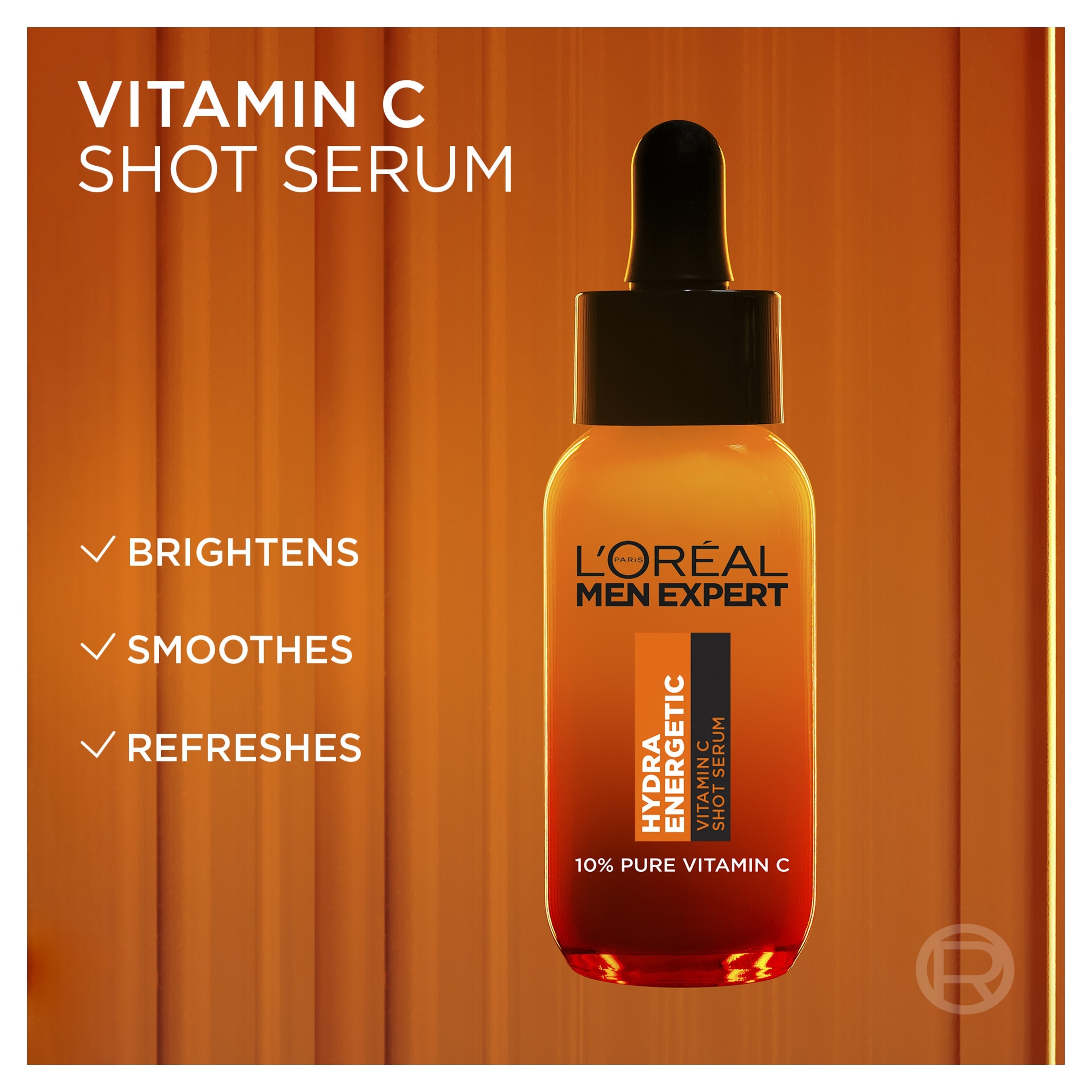 L'Oreal Men Expert Hydra Energetic Vitamin C Serum 30ml thumbnail 3
