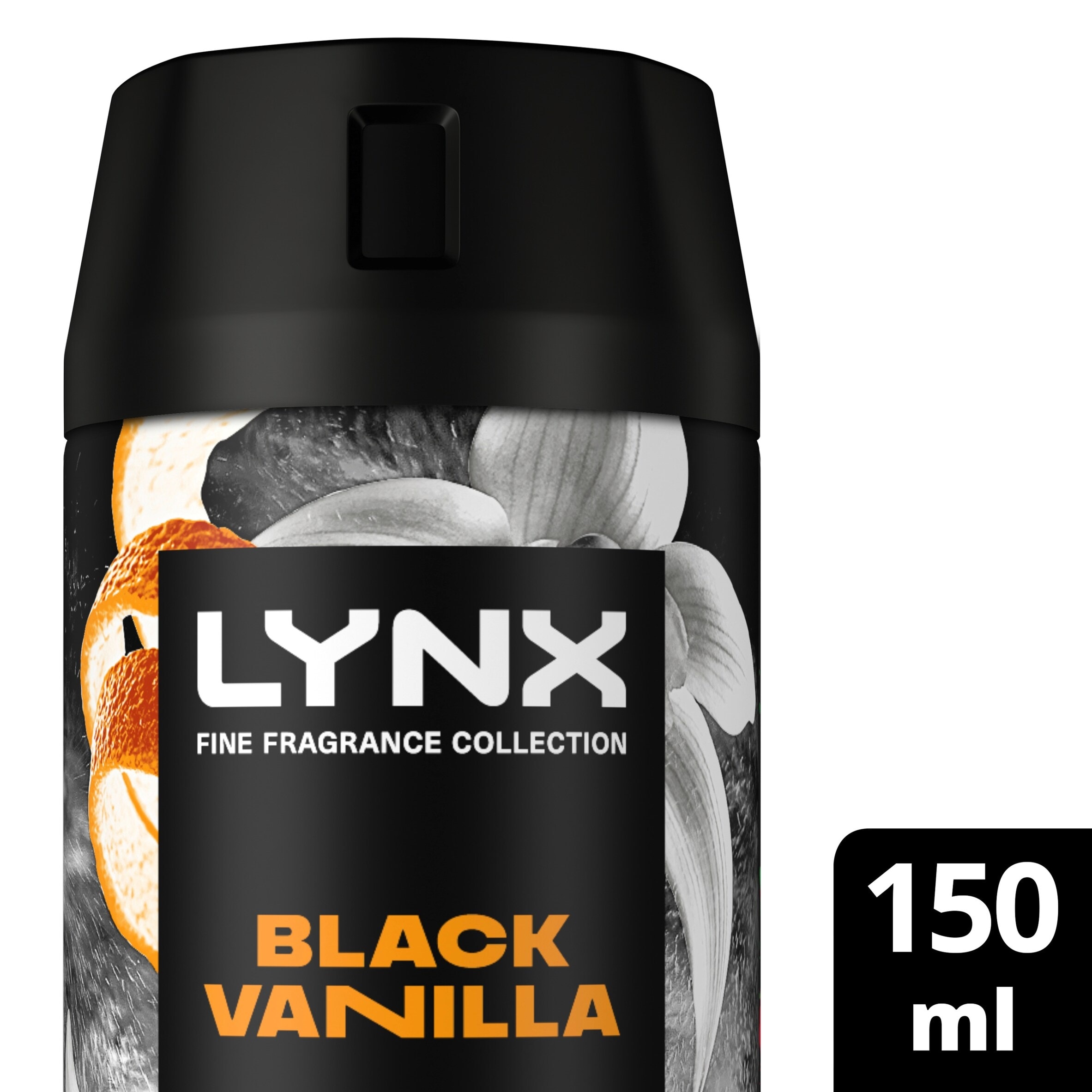 Lynx Fine Fragrance Collection Premium Deodorant Bodyspray Black Vanilla