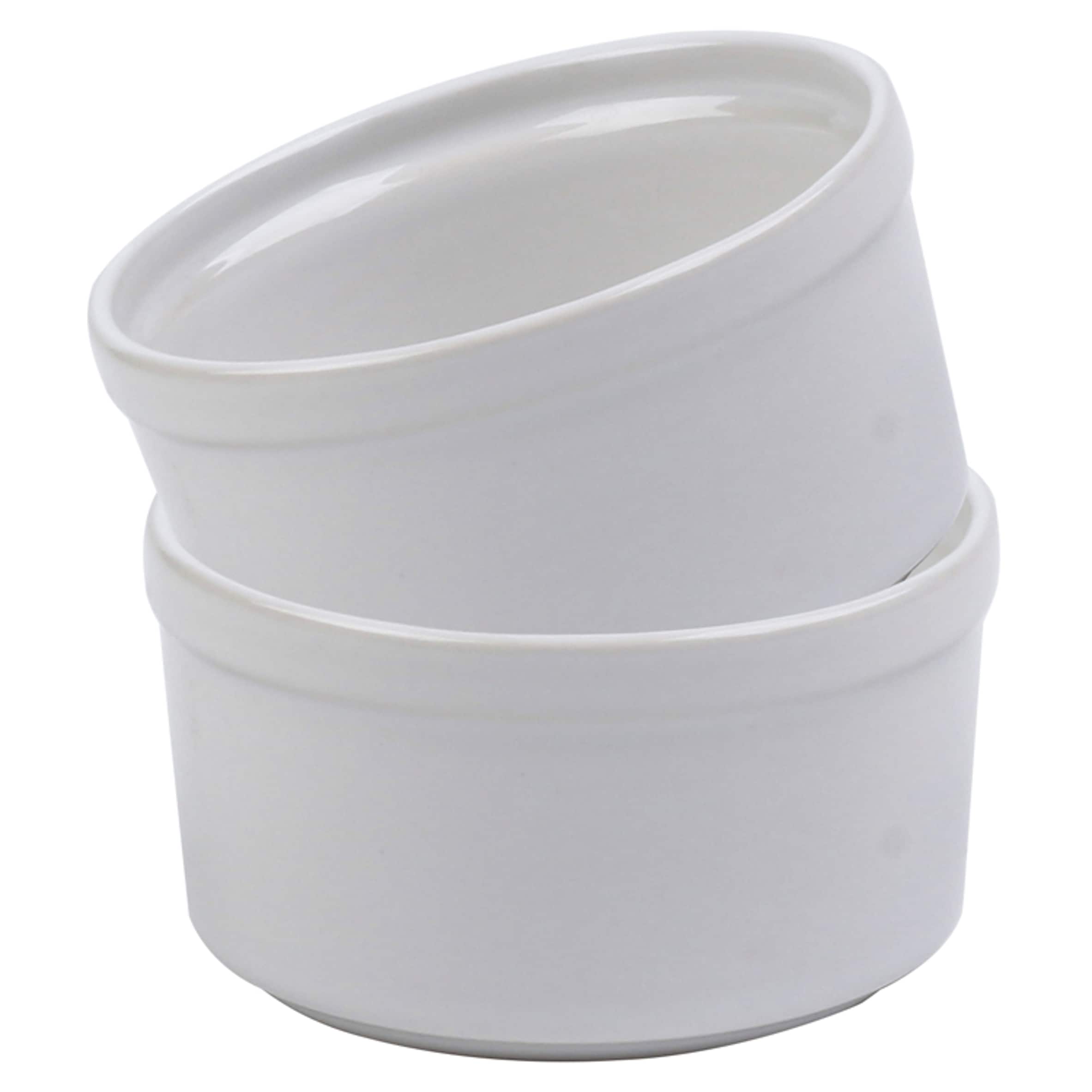 Tesco white ceramic ramekins 2 pack thumbnail 2