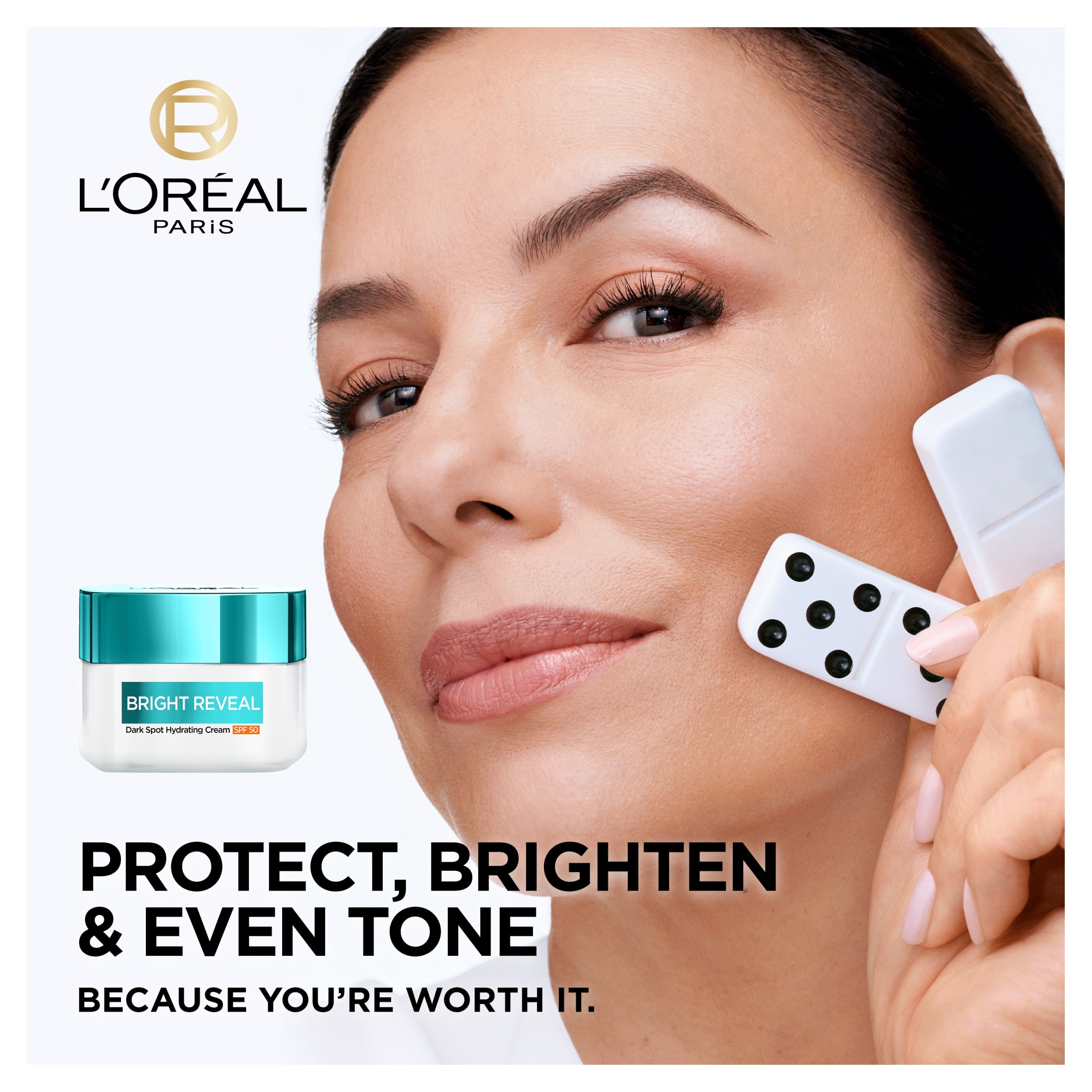 L'Oreal Paris Bright Reveal Dark Spot Hydrating Cream SPF50 50ML thumbnail 2