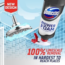 Domestos Power Foam Toilet and Bathroom Limescale Remover 450ml​ thumbnail 2