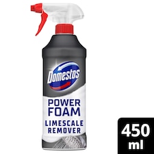 Domestos Power Foam Toilet and Bathroom Limescale Remover 450ml​ thumbnail 5