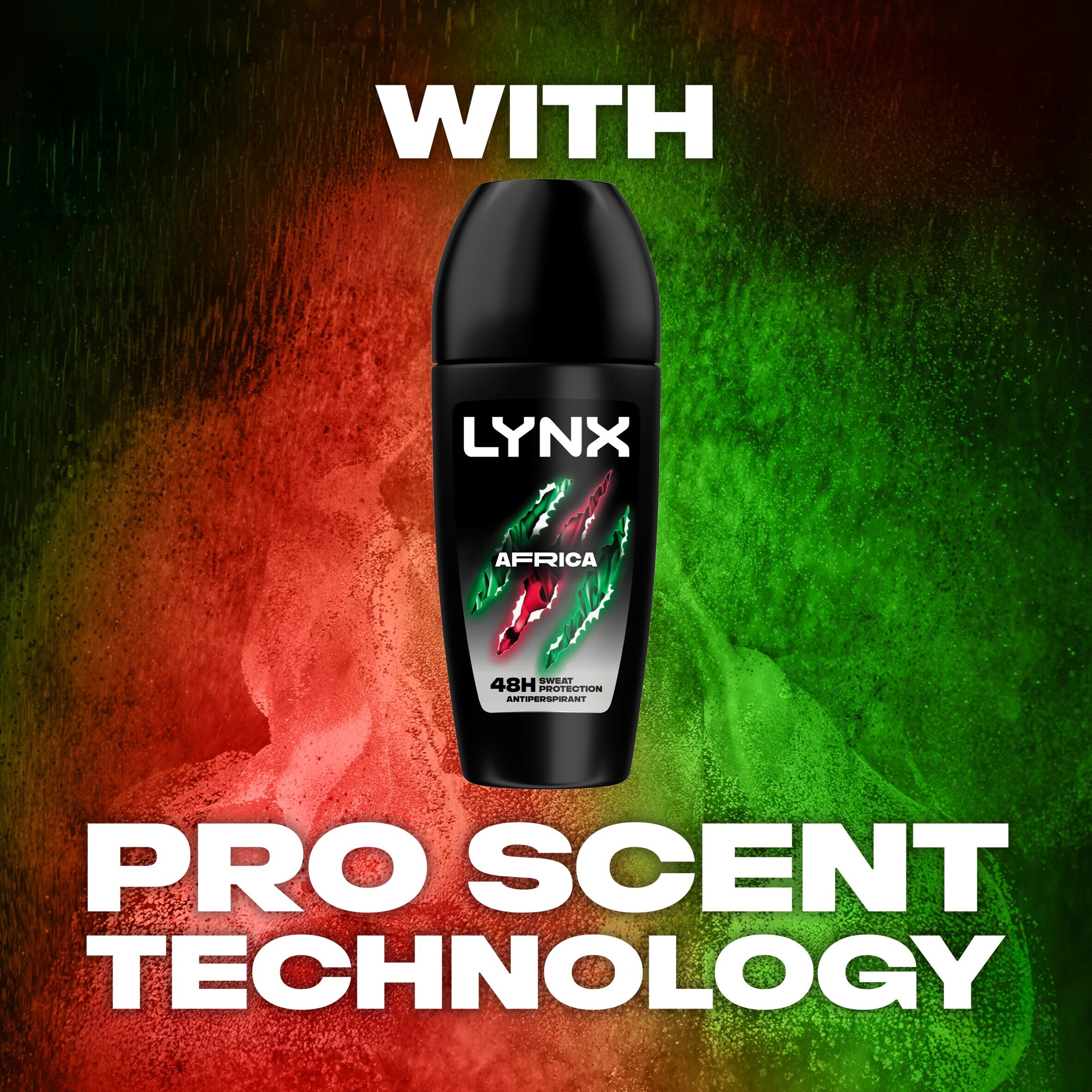 Lynx Africa 48h Roll On Antiperspirant Deodorant 50ml thumbnail 4