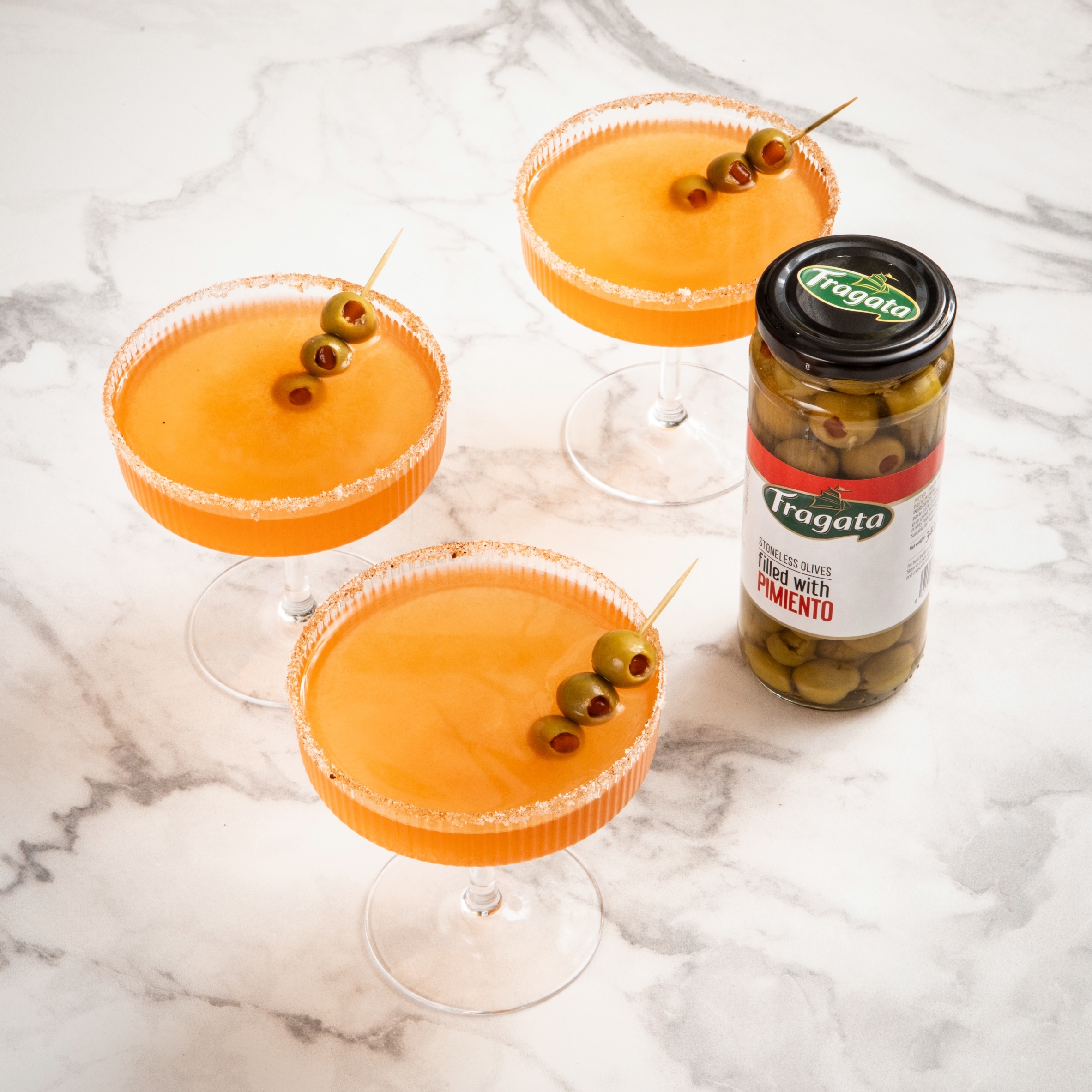 Fragata Stoneless Green Olives Filled with Pimiento 340g thumbnail 3