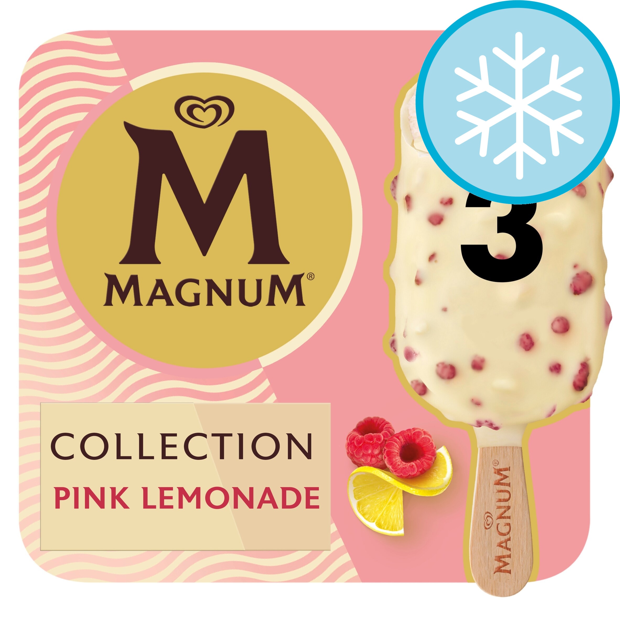 Magnum Euphoria Pink Lemonade Ice Cream Sticks