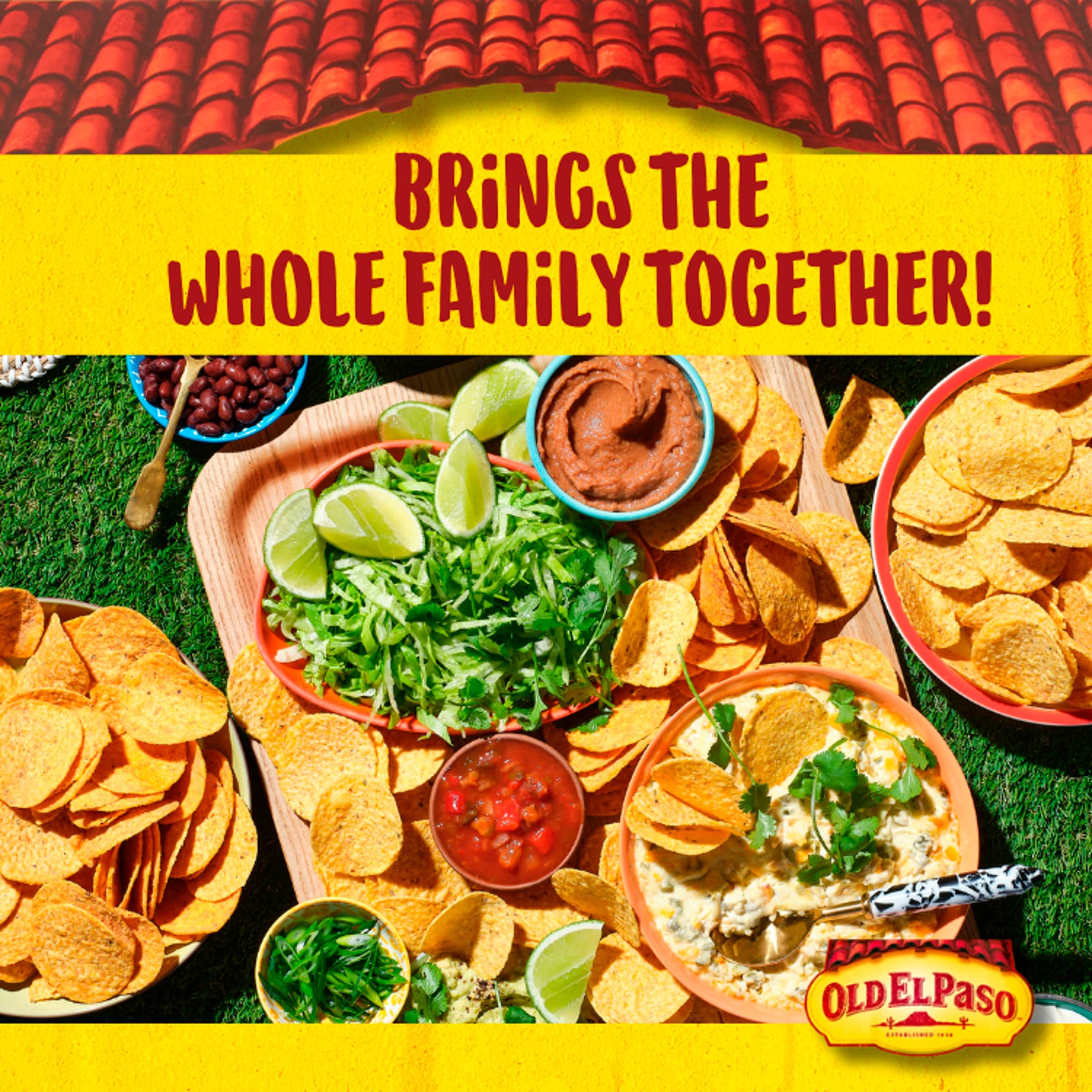Old El Paso Tortilla Chips - Fajita 185g thumbnail 3