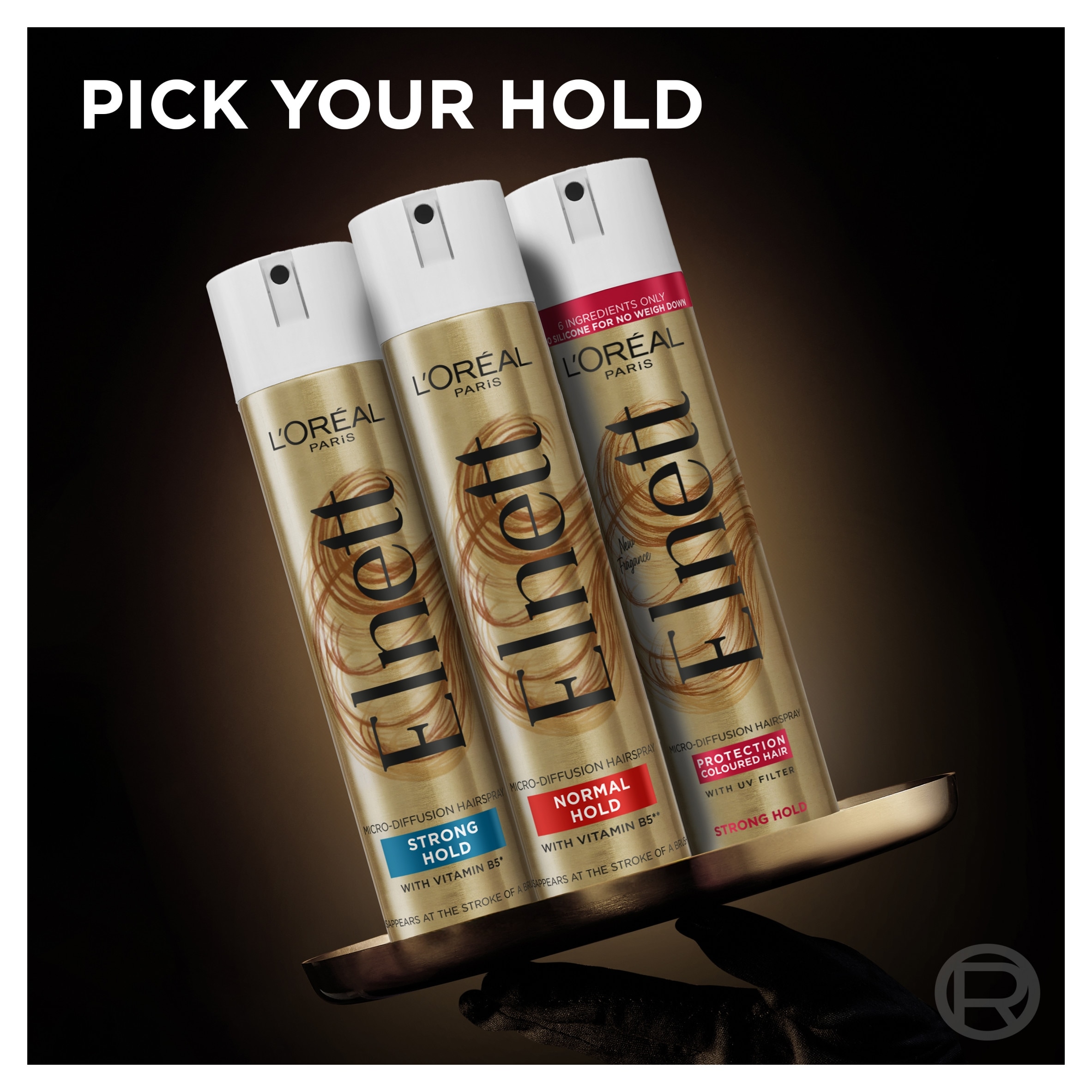 L'Oreal Elnett Flexible Hold Hair Spray 400ml thumbnail 5