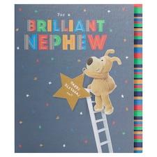 UK Greetings Birthday Card For A Brilliant Nephew