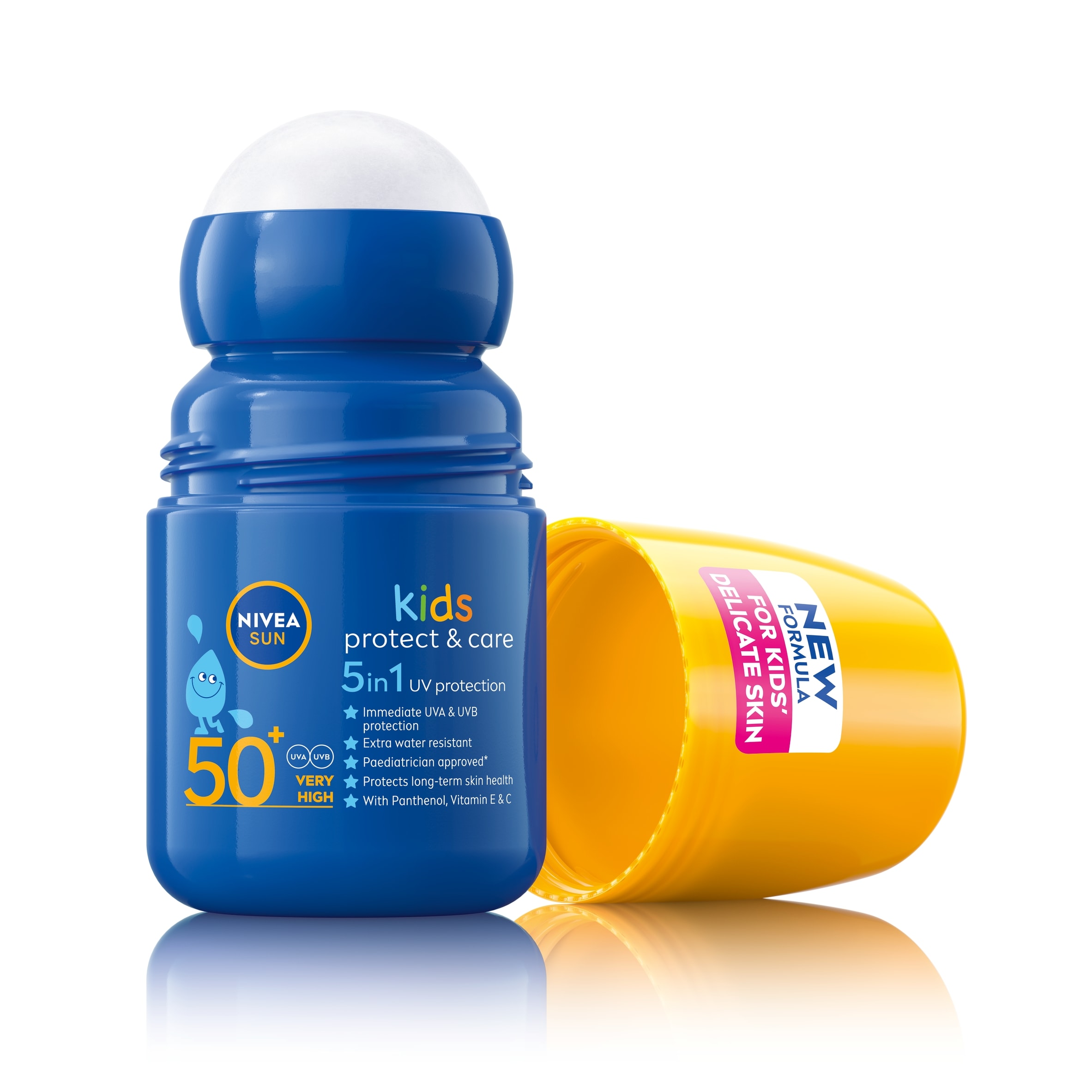 NIVEA SUN Kids Protect & Care SPF 50+ Sun Lotion Roll On