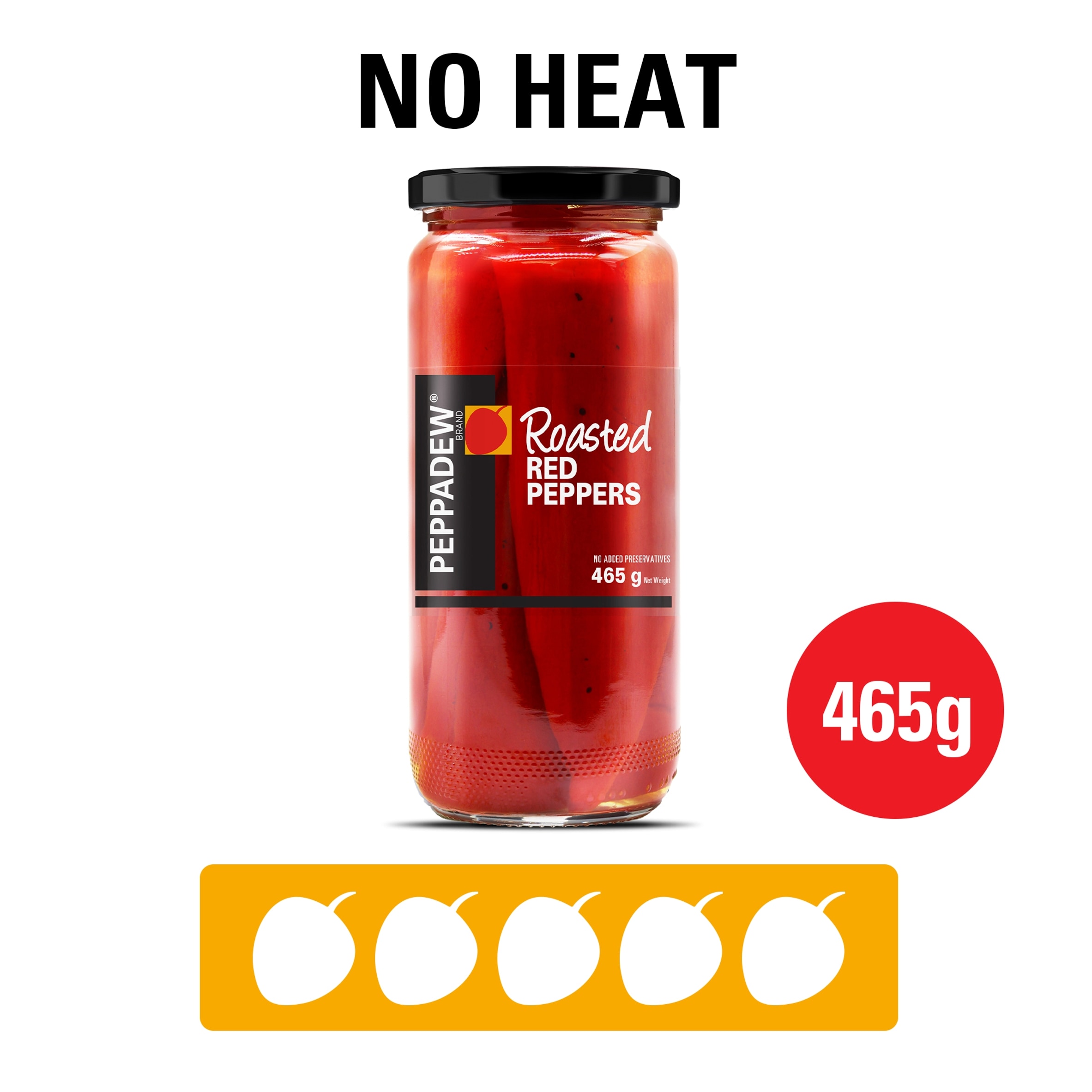 Peppadew Roasted Red Peppers 465g thumbnail 2