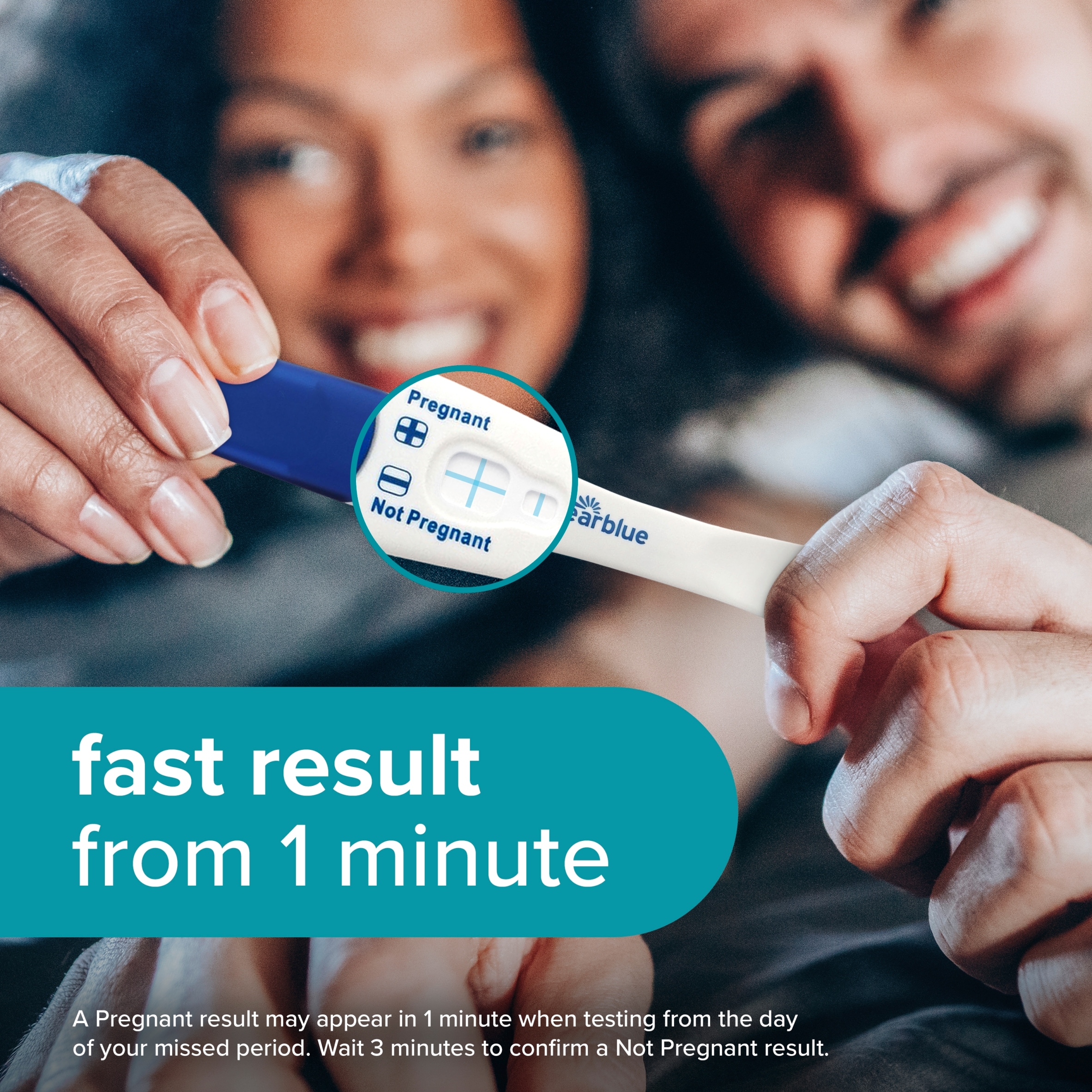 Clearblue Rapid Detection Pregnancy Test Value Pack with 3 Tests thumbnail 3