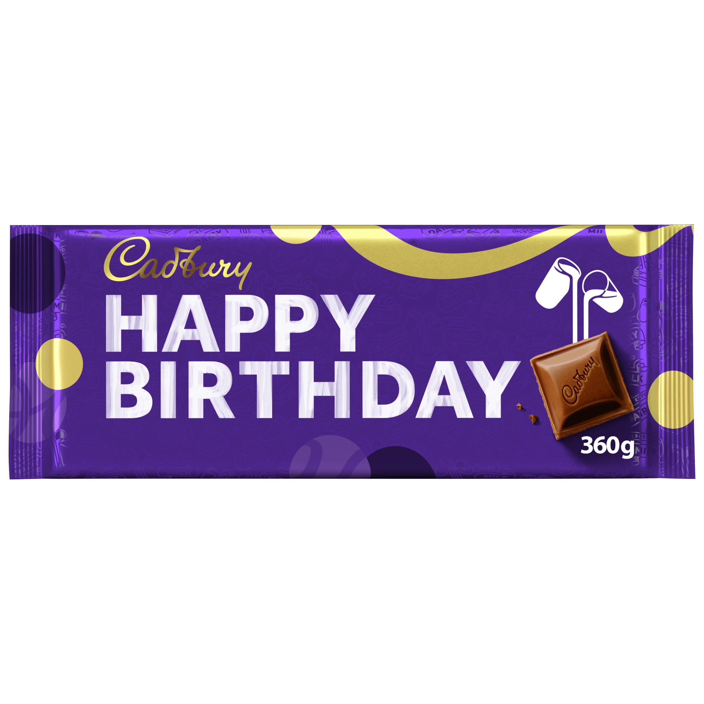 Cadbury Happy Birthday Dairy Milk 360g