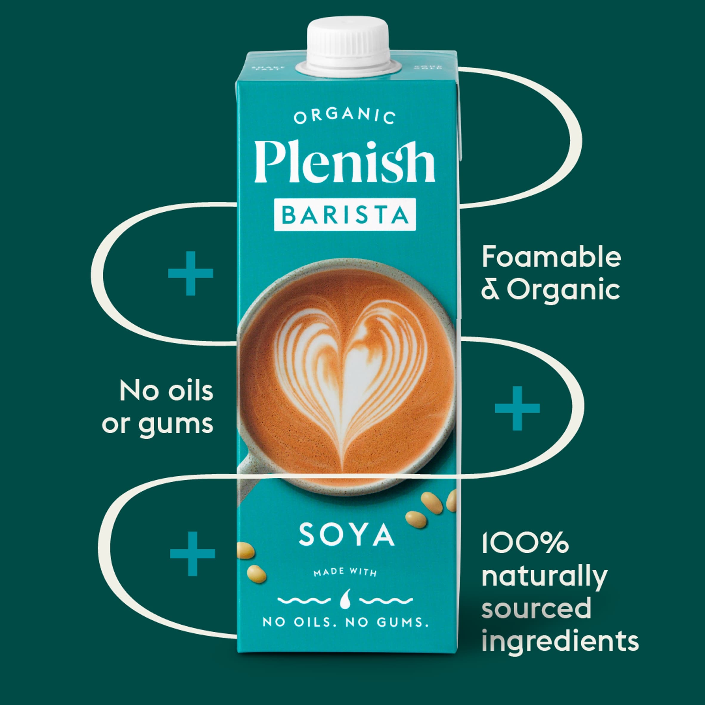Plenish Organic Barista Soya 1L thumbnail 2